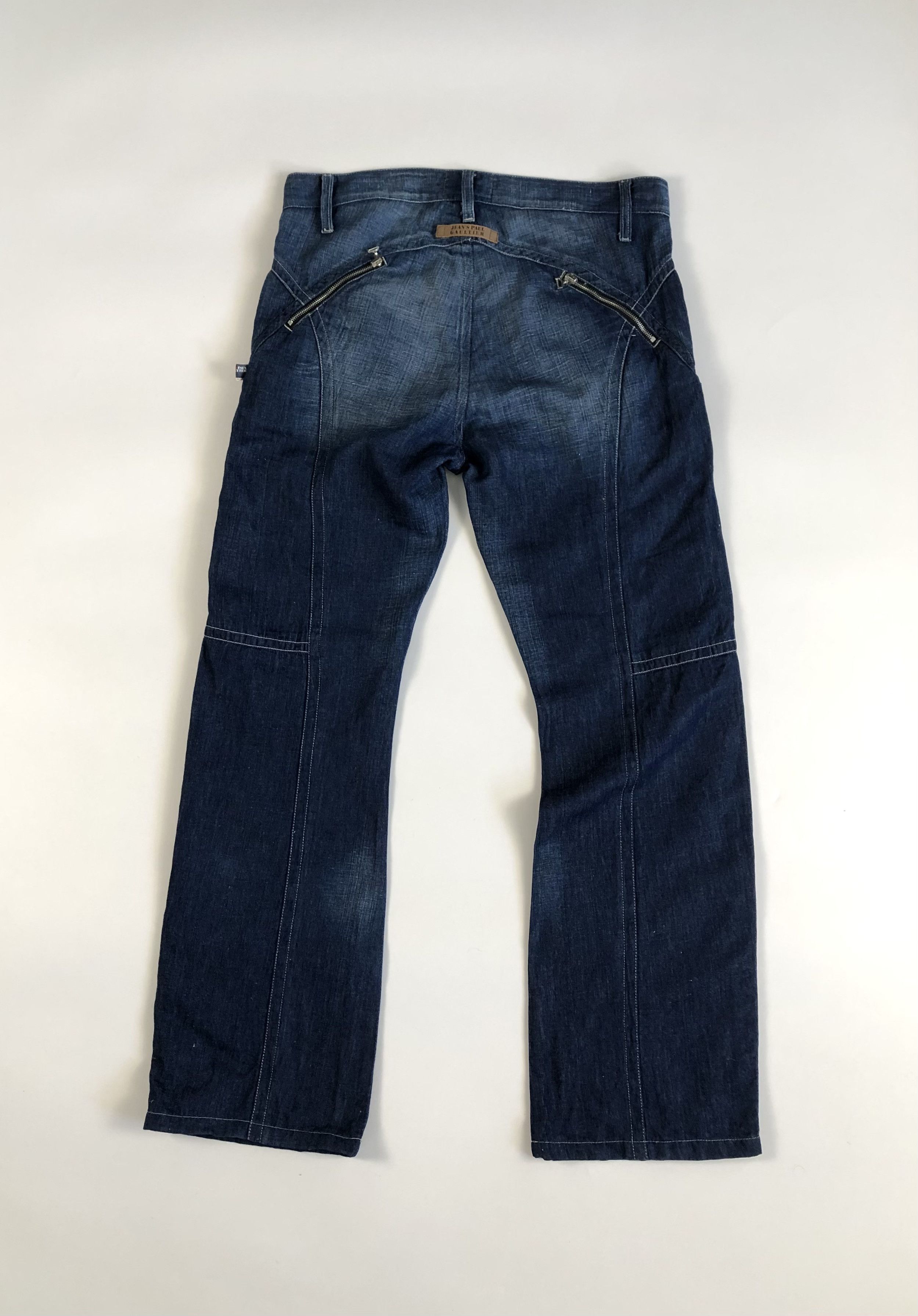Jean Paul Gaultier Jean Paul Gaultier Cotton Linen Denim Pants Size US 34 / EU 50 - 8 Thumbnail
