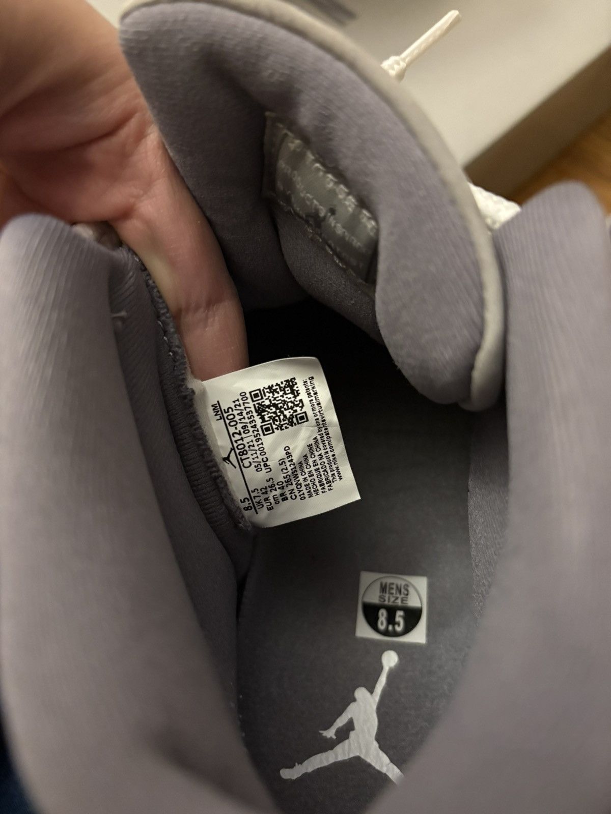 Jordan Brand Jordan "Cool Grey" 11s Size US 8.5 / EU 41-42 - 11 Thumbnail