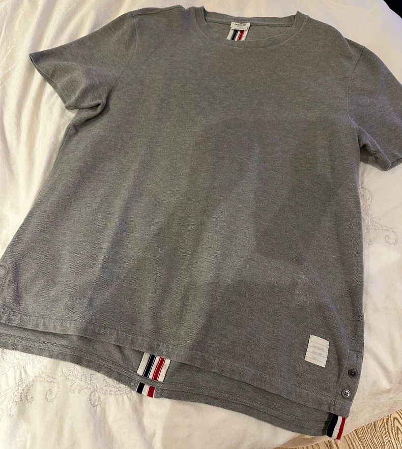 Thom Browne Thom Browne Men's Short Sleeve T-Shirt - dmc Size US XL / EU 56 / 4 - 1 Thumbnail