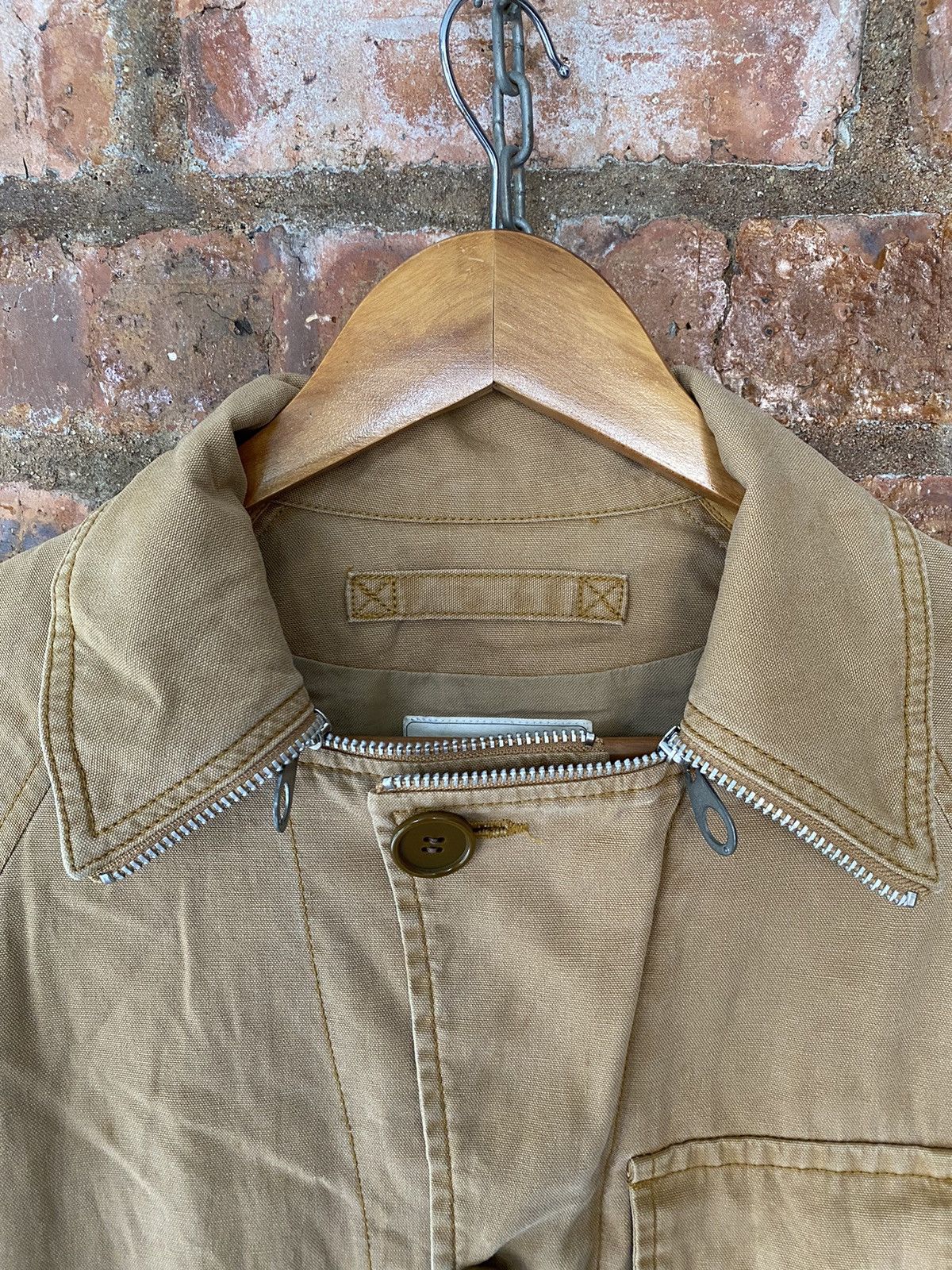 Maison MIHARA YASUHIRO SS04 Zipper collar Survival Multipocket hunting Jacket Size US S / EU 44-46 / 1 - 6 Thumbnail