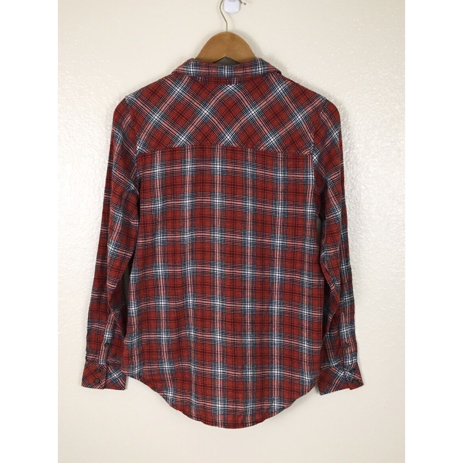 Other Womens Plaid Flannel Long Sleeve Button-Down Shirt Size XS / US 0-2 / IT 36-38 - 4 Thumbnail