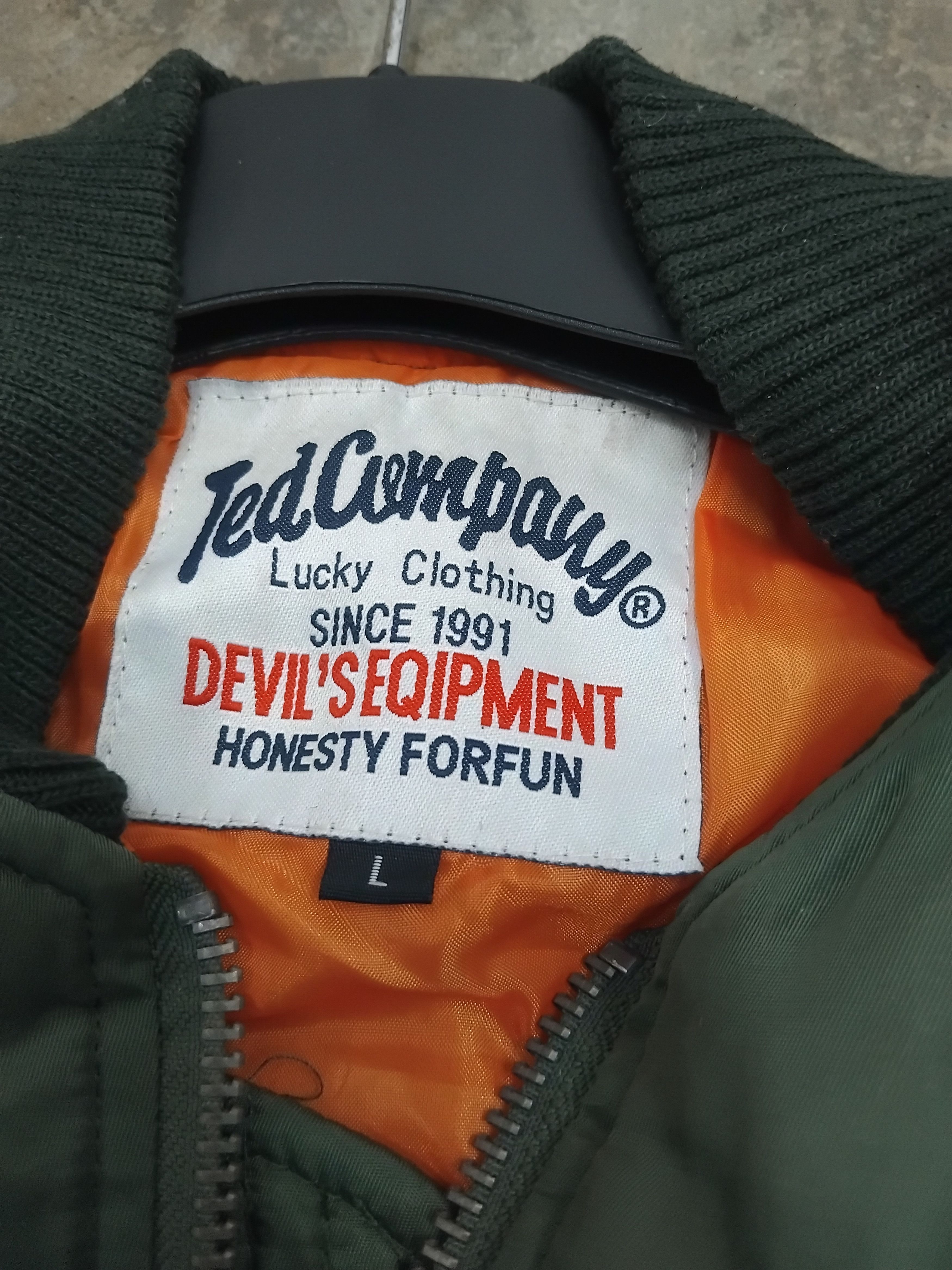 Japanese Brand 💥Tedman company take 5 Green military jacket Size US M / EU 48-50 / 2 - 2 Thumbnail