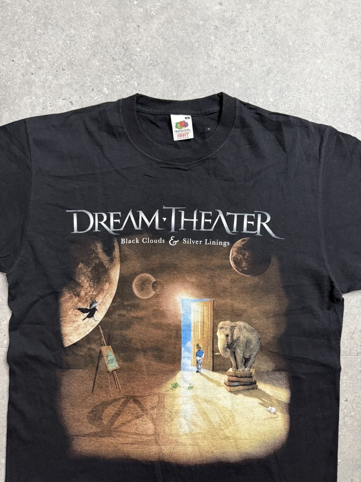 Fruit Of The Loom Y2K Dream Theater Black Clouds & Silver Linings Album Size M Size US M / EU 48-50 / 2 - 3 Thumbnail