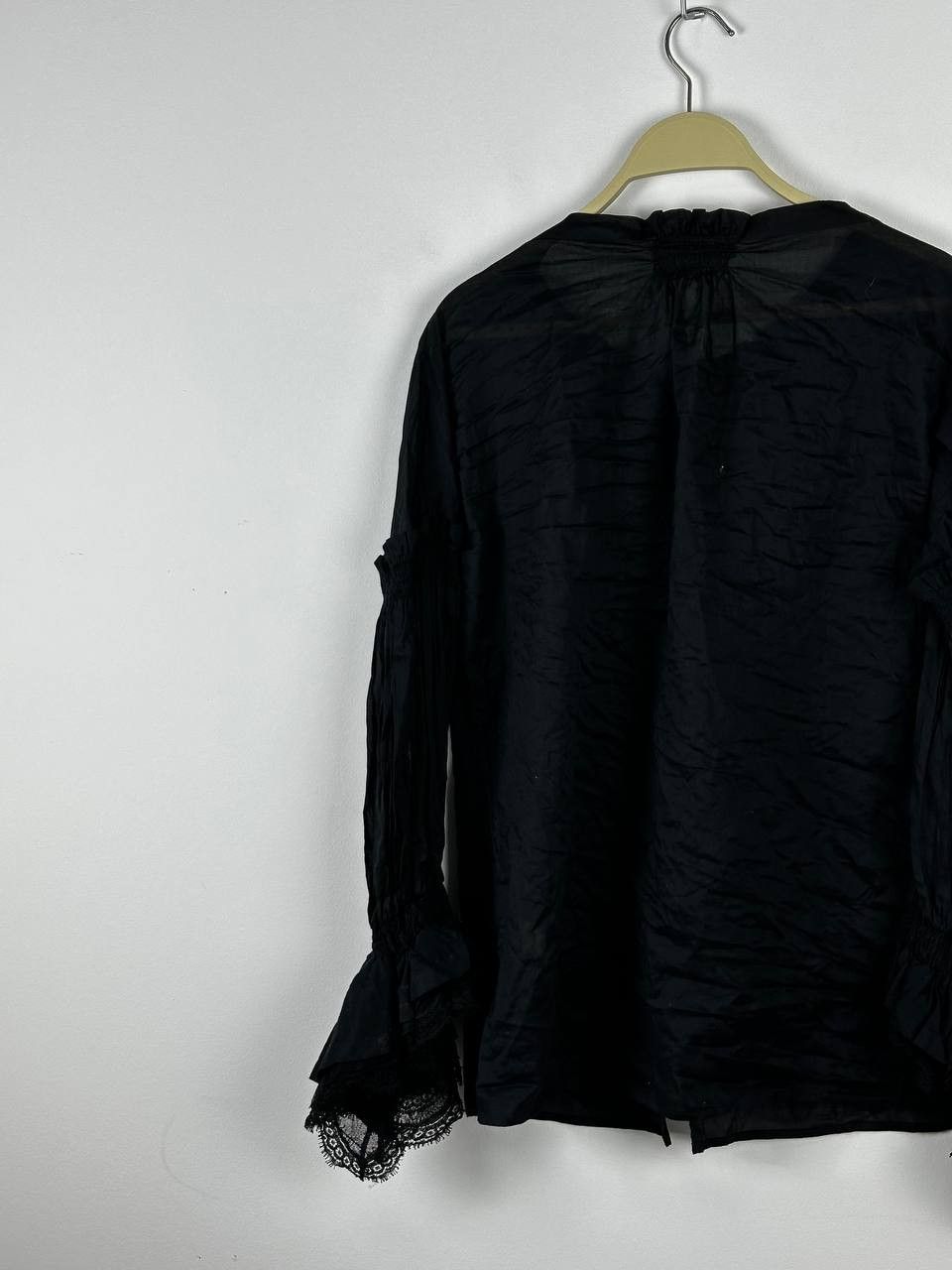 Roberto Cavalli × Vintage VINTAGE Roberto Cavalli Mesh Y2K Luxury Blouse Size M / US 6-8 / IT 42-44 - 12 Thumbnail