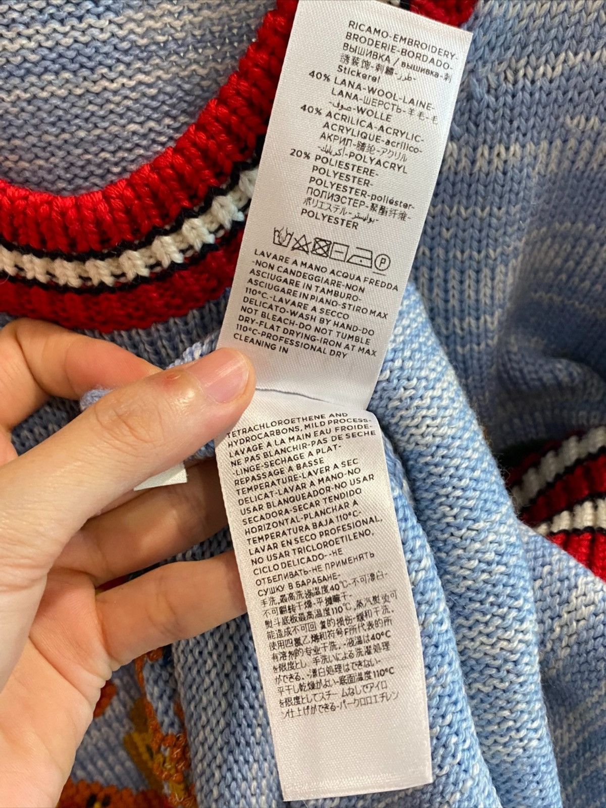 Gucci Gucci graden sweater Size US L / EU 52-54 / 3 - 5 Thumbnail