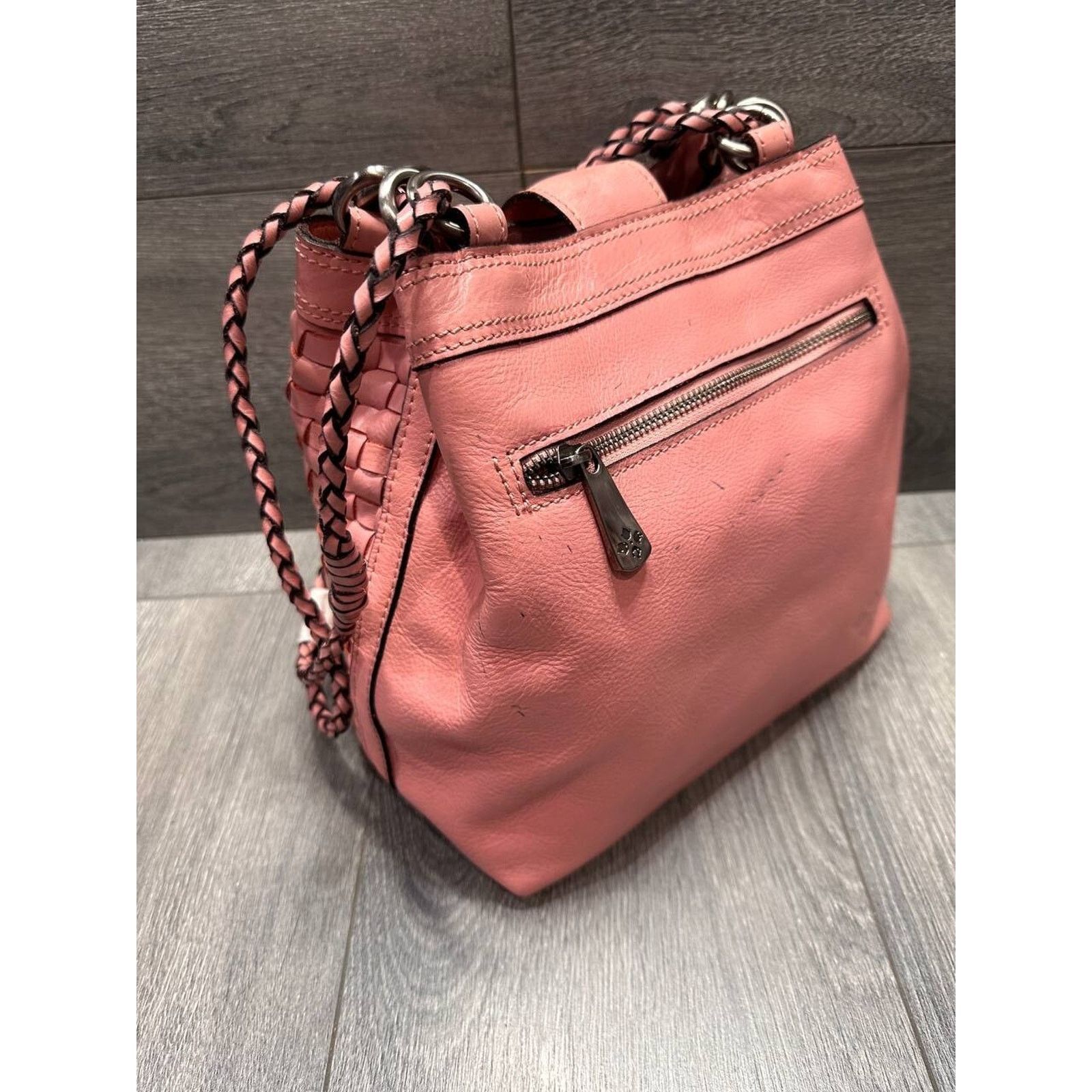 Patricia Nash Patricia Nash Iverna Bucket LIGHT PINK Bag B000586 Size ONE SIZE - 8 Thumbnail