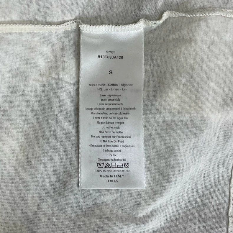 Dior Dior White zoo full-print short sleeves Size S / US 4 / IT 40 - 6 Thumbnail