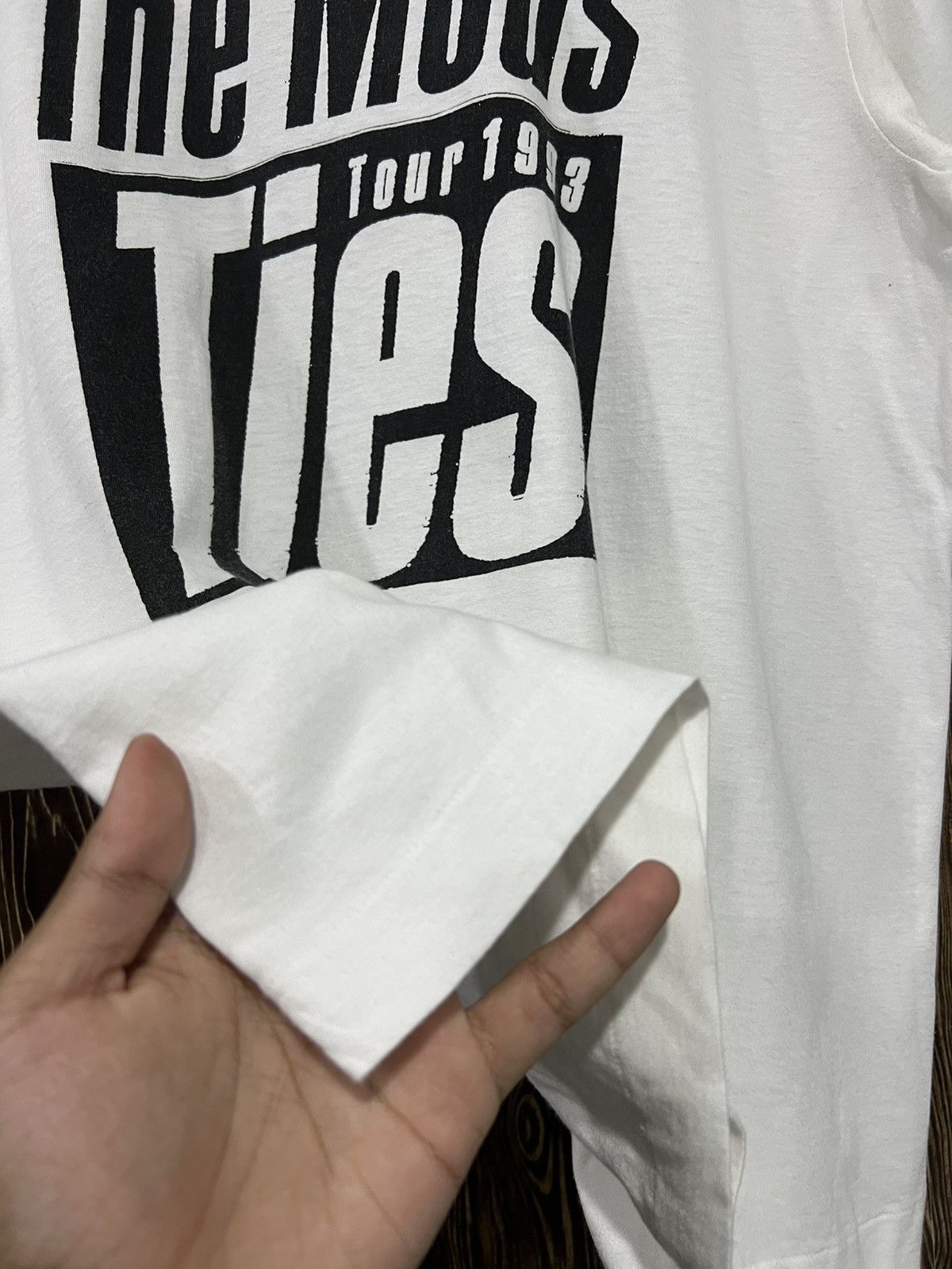 Band Tees × Vintage Vintage 90s The Mods Tour Tshirt Size US L / EU 52-54 / 3 - 4 Thumbnail