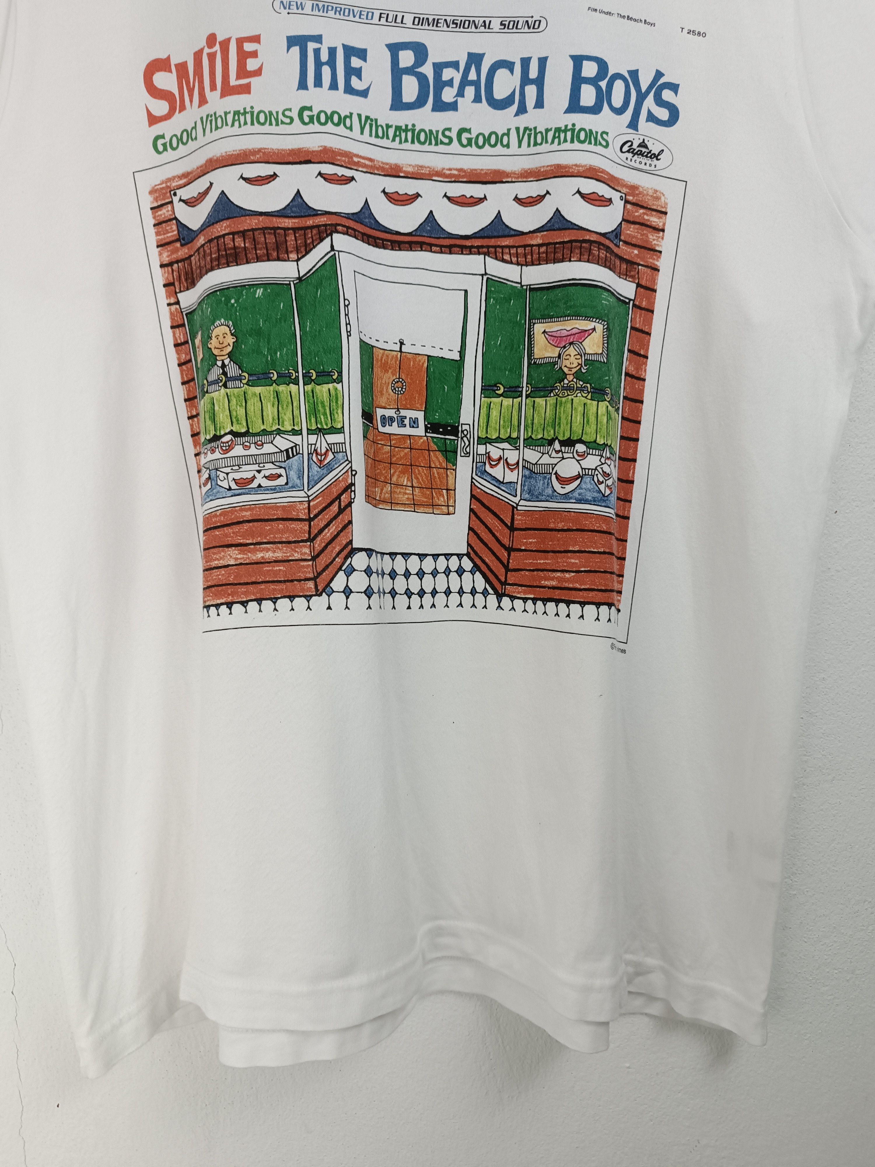 Band Tees VINTAGE THE BEACH BOYS GOOD VIBRATIONS TEE who jam kinks Size US XL / EU 56 / 4 - 11 Thumbnail