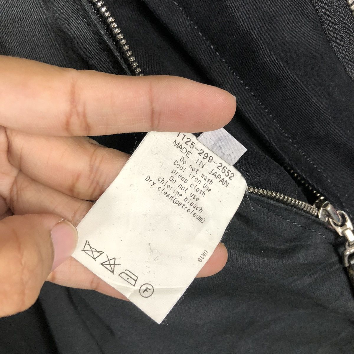 Japanese Brand VINTAGE BIKER JACKET CARGO UNITED ARROWS ISSEY MIYAKE JAPAN Size US M / EU 48-50 / 2 - 20 Thumbnail