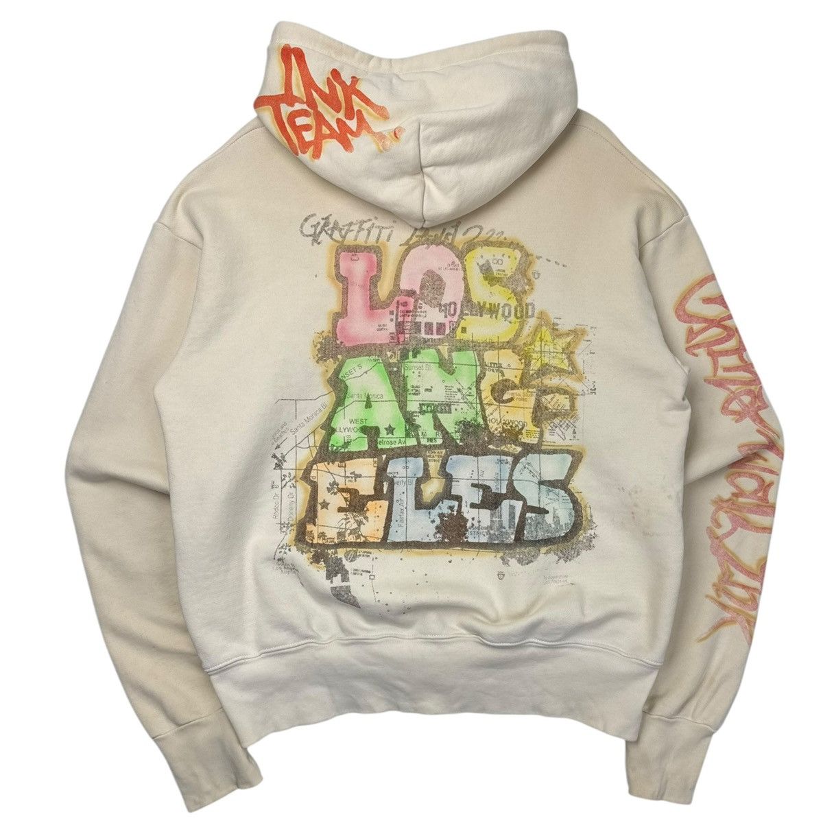 The Great China Wall Y2K The Great China Wall ‘Graffiti Land??’ Zip Hoodie Size US M / EU 48-50 / 2 - 2 Thumbnail