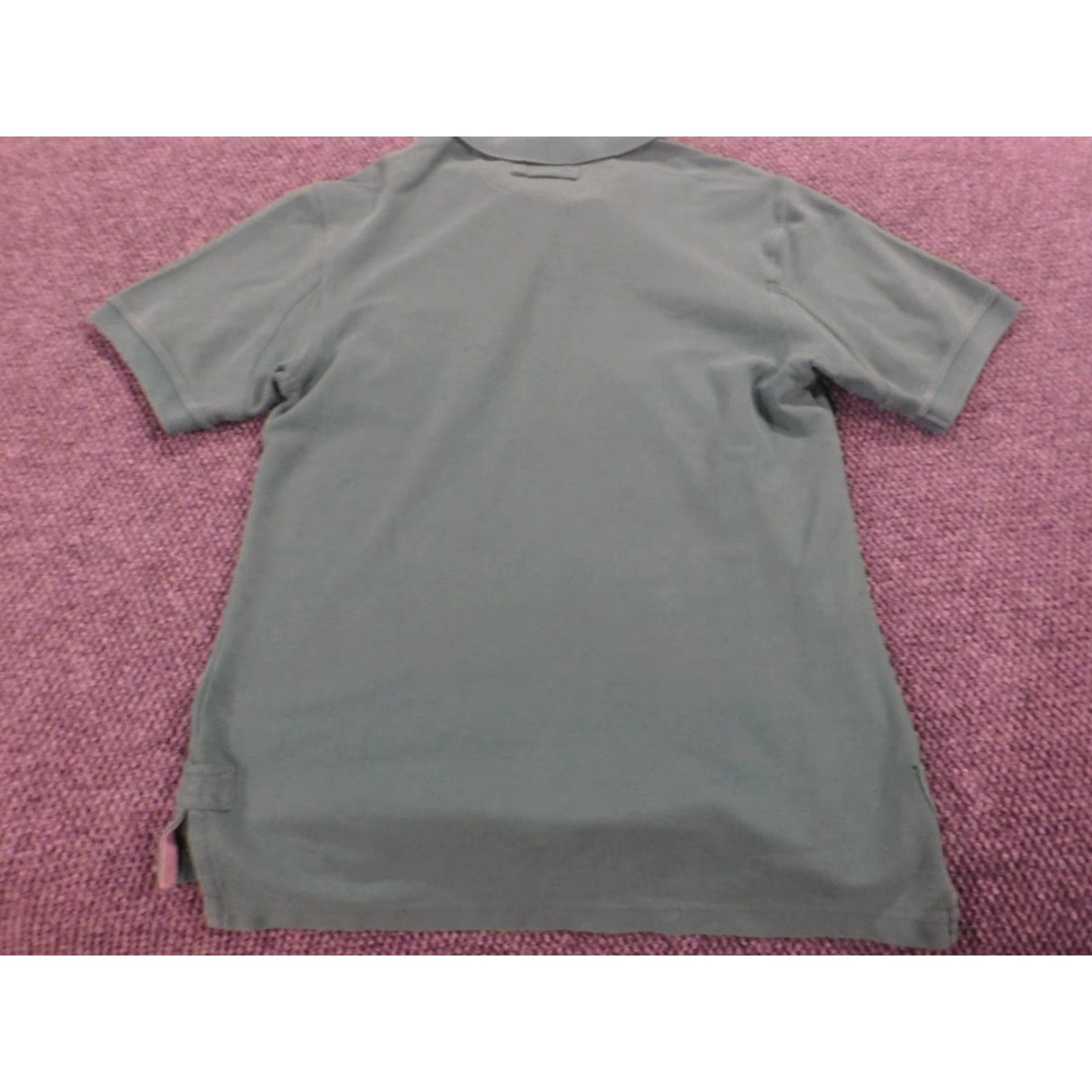 Duluth Trading Company Duluth Polo Shirt Mens Small Green Classic Knit Polyester Short Sleeve Collared Logo All Seasons Golf Size US S / EU 44-46 / 1 - 7 Thumbnail