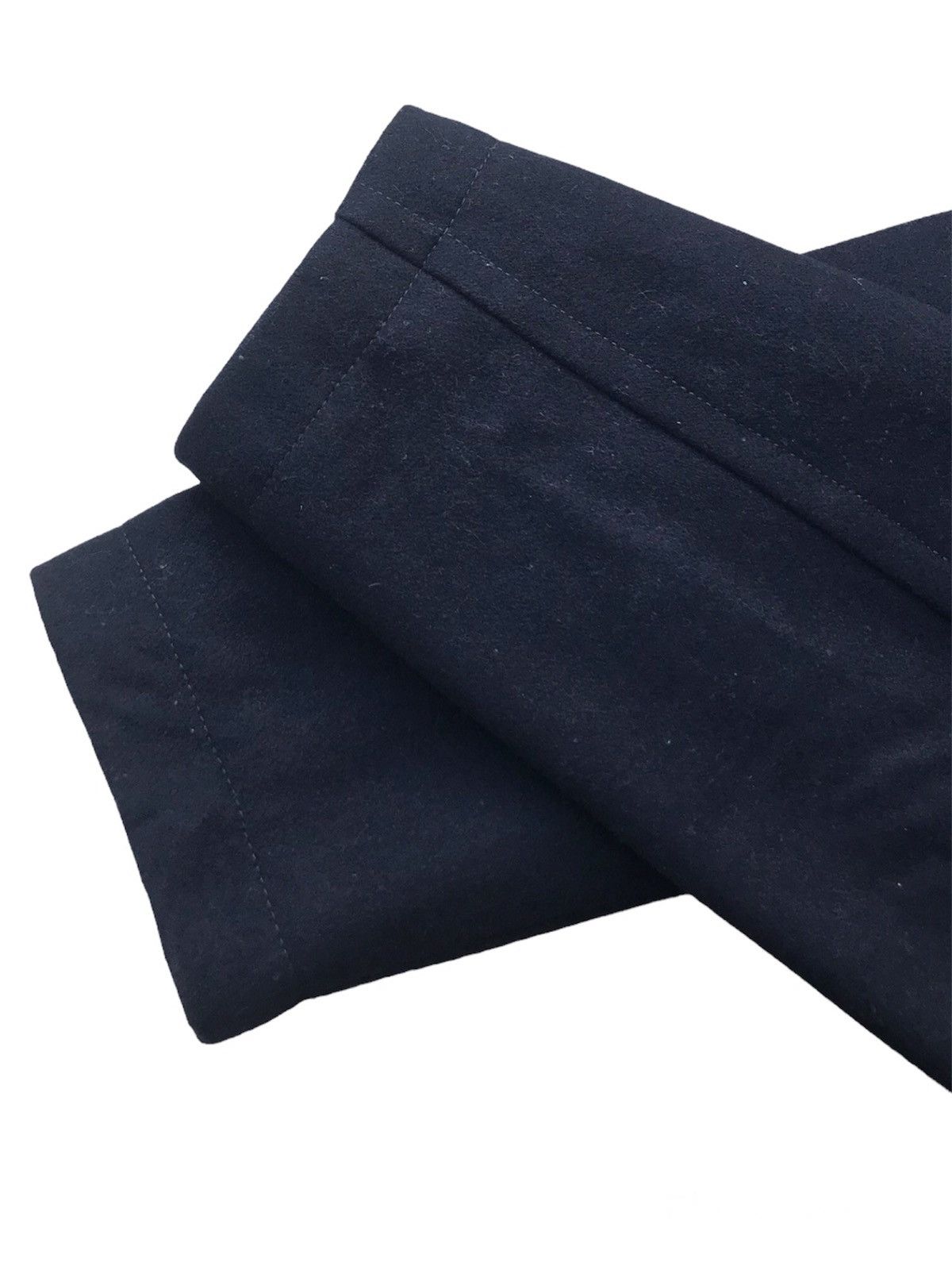 Designer × Tommy Hilfiger Tommy Hilfiger Navy Wool Blend Double Breasted Walker Coat Size US XL / EU 56 / 4 - 8 Thumbnail