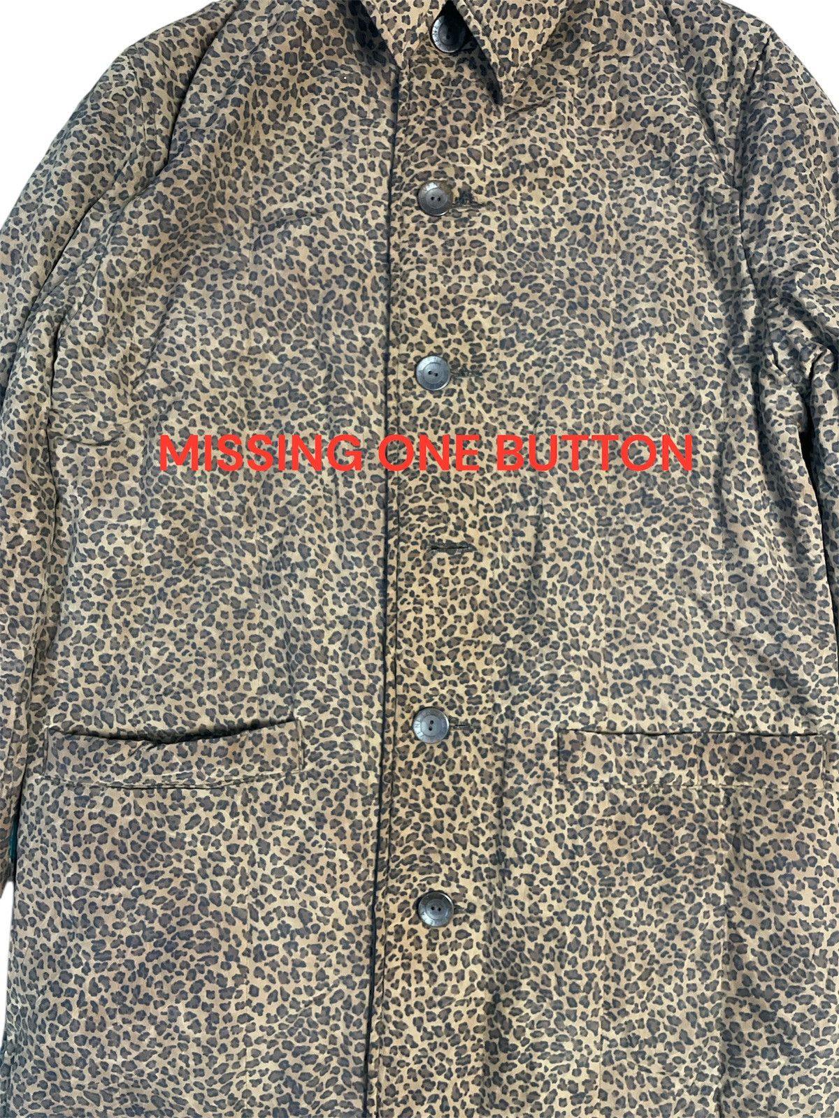 Bottega Veneta 90s Bottega Veneta Leopard Reversible Jacket Size US S / EU 44-46 / 1 - 5 Thumbnail