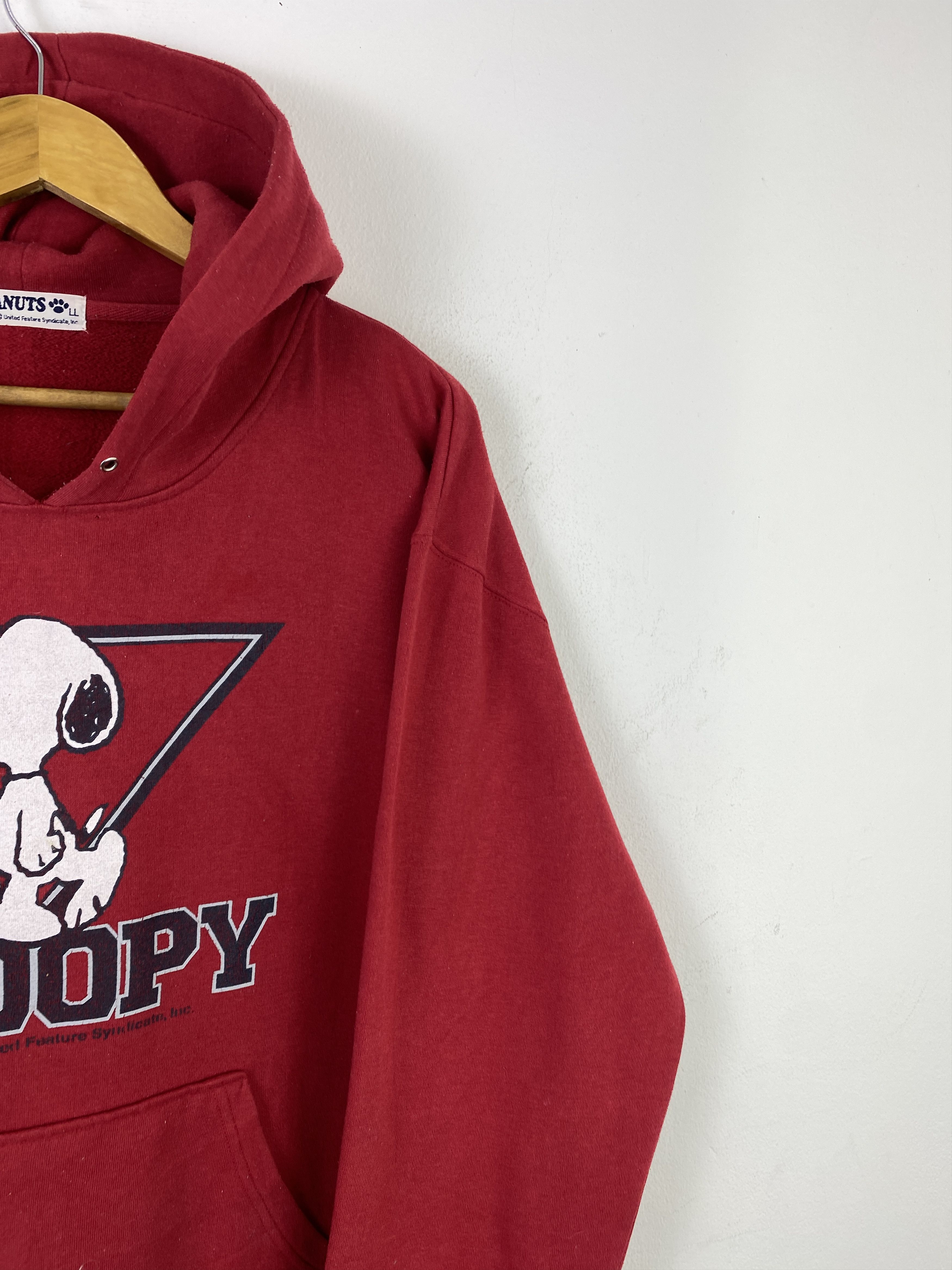 Peanuts Vintage Peanuts Snoopy Pullover Hoodie SH0370 Size US XL / EU 56 / 4 - 10 Thumbnail
