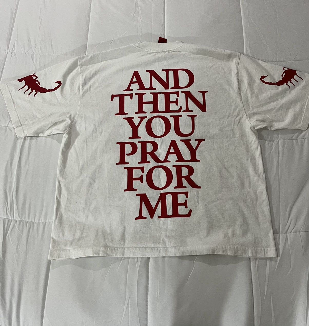 Rap Tees GXFR PRAY FOR PARIS AND THEN YOU PRAY FOR ME Size US L / EU 52-54 / 3 - 5 Thumbnail