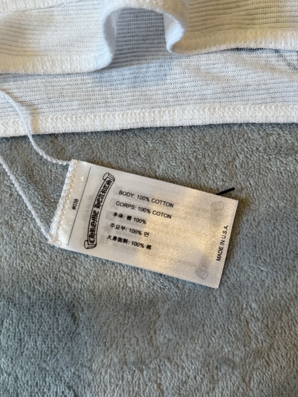 Chrome Hearts Chrome Hearts Tank Top White Big Cross Size US M / EU 48-50 / 2 - 7 Thumbnail