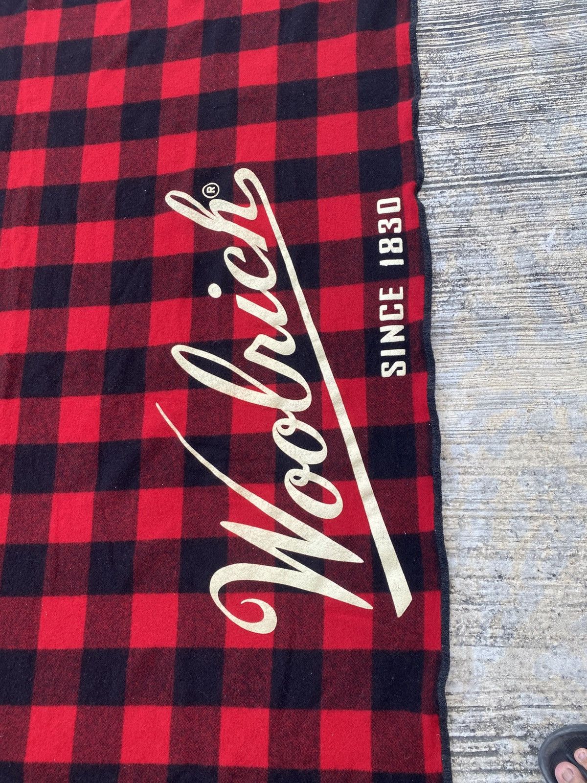 Woolrich Woolen Mills Vintgae Woolrich plaid blanket Size ONE SIZE - 1 Thumbnail