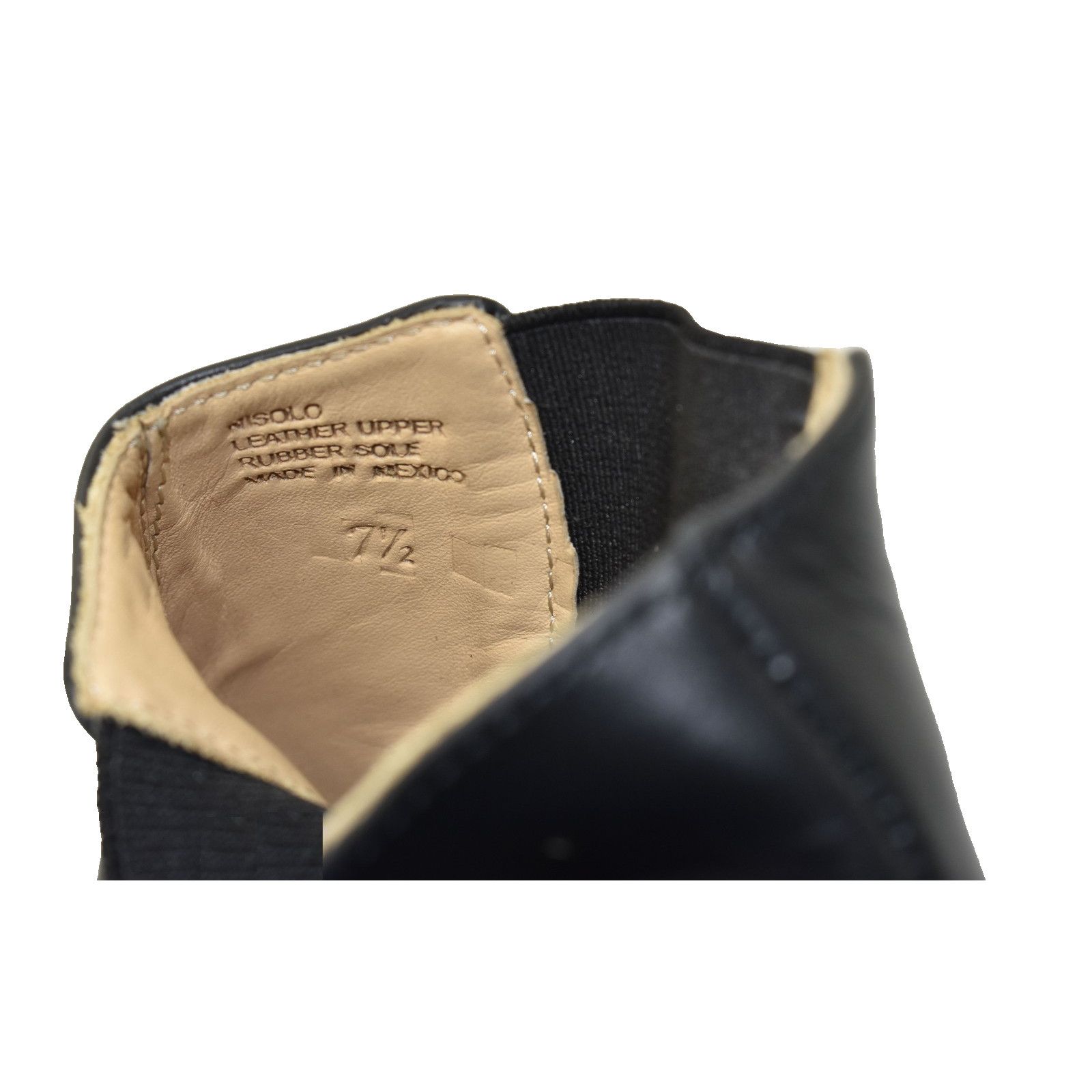 Nisolo NISOLO Leather Block Heel Chelsea Ankle Boot Shoes Size 7.5 Size US 7.5 / IT 37.5 - 6 Thumbnail