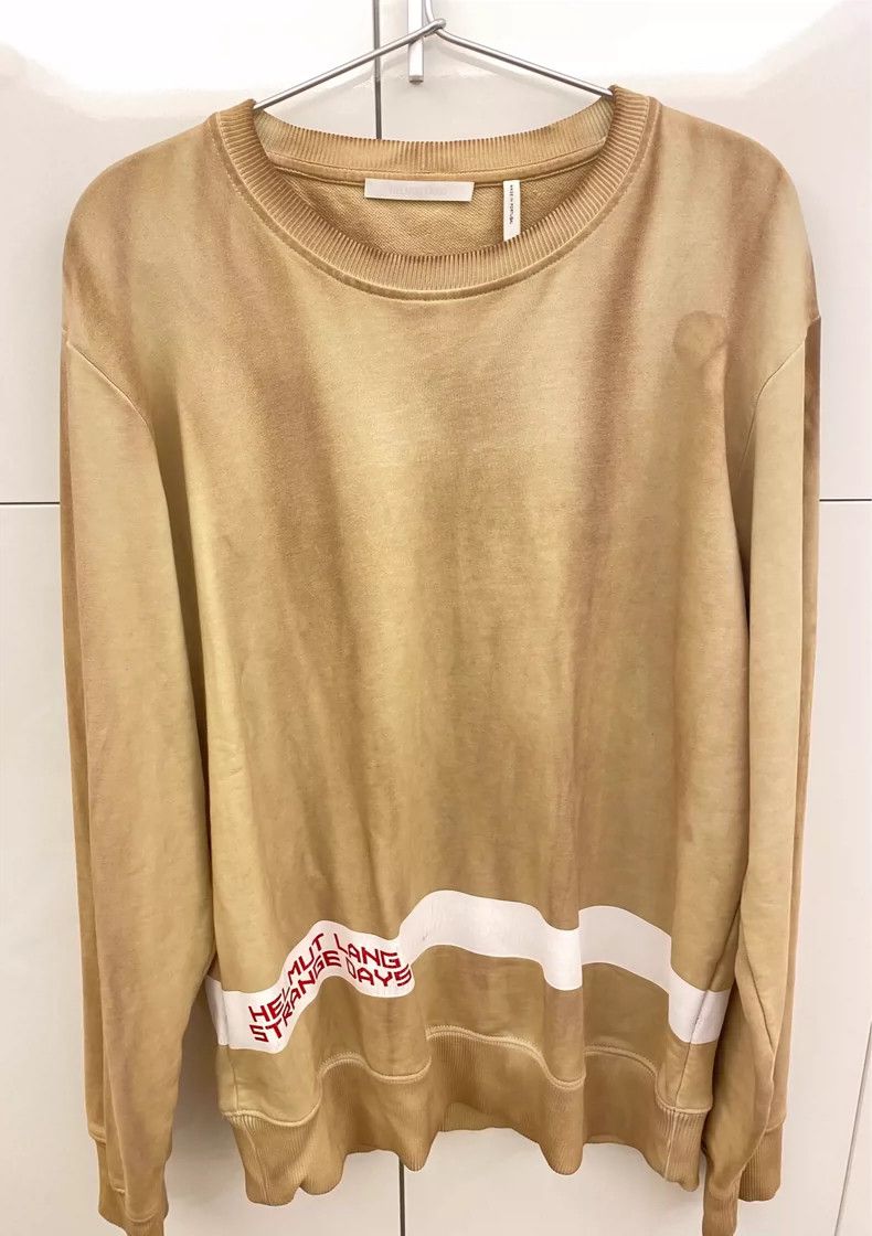 Helmut Lang HELMUT LANG sizeP Sweatshirt top Size US S / EU 44-46 / 1 - 1 Thumbnail