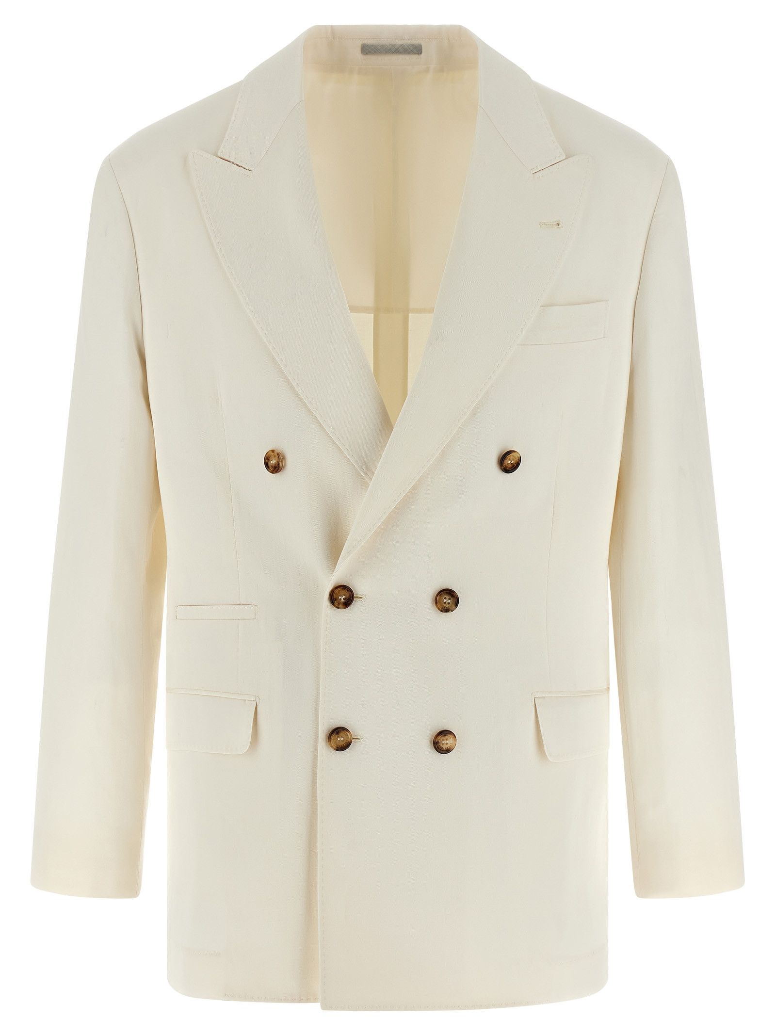 Brunello Cucinelli Linen silk blazer Size US L / EU 52-54 / 3 - 1 Thumbnail
