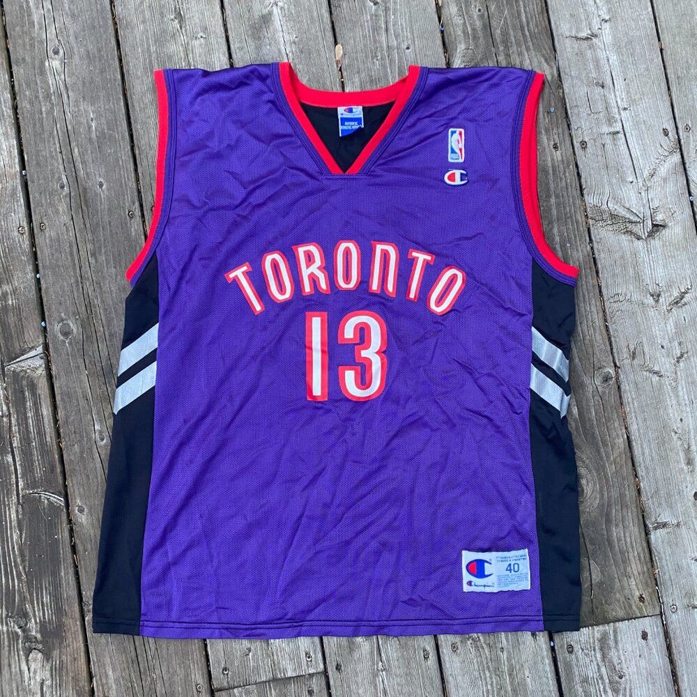Champion × Vintage Vintage 1999 Champion Toronto Raptors Jerome Williams Jerse Size US M / EU 48-50 / 2 - 6 Thumbnail