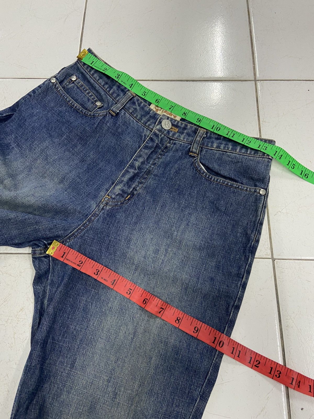 MCM MCM LEGERE STRAIGHT CUT DENIM JEANS Size US 27 - 12 Thumbnail