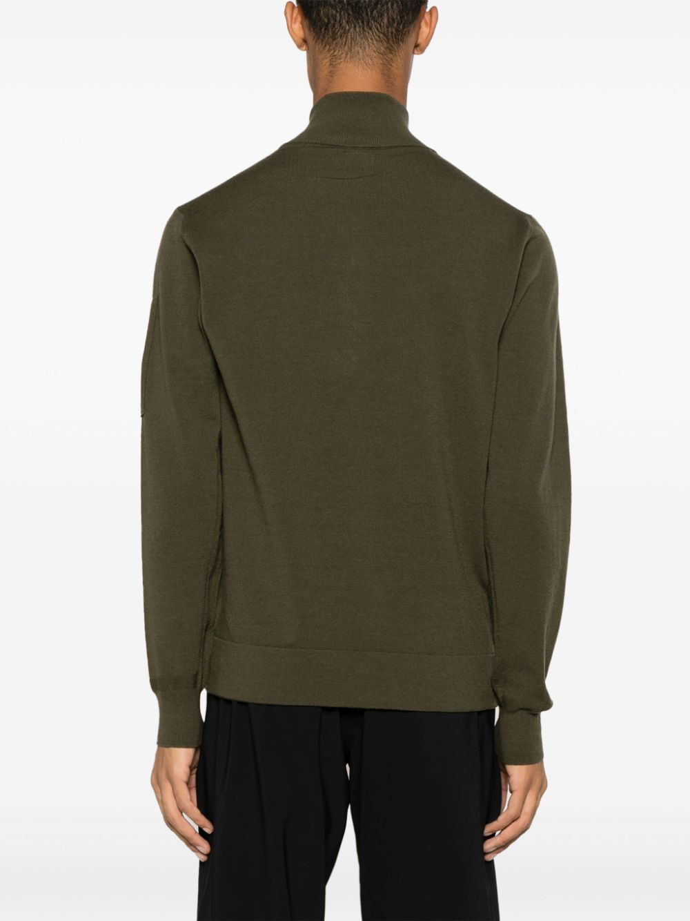 C.P. Company o1y1224 Turtleneck Sweater in Green Size US S / EU 44-46 / 1 - 4 Thumbnail