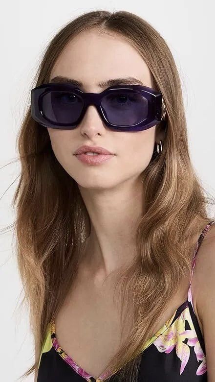 image of New Versace Mod 4425U 5419/1A Ve4425U 54191A Sunglasses in Blue, Women's