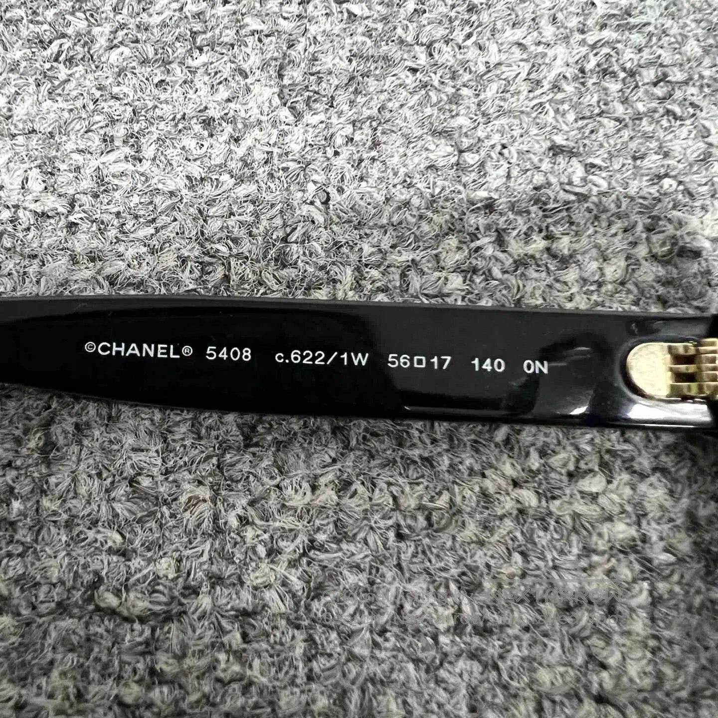 Chanel Chanel 5408 Black Frame Plain Glasses. Size ONE SIZE - 6 Thumbnail