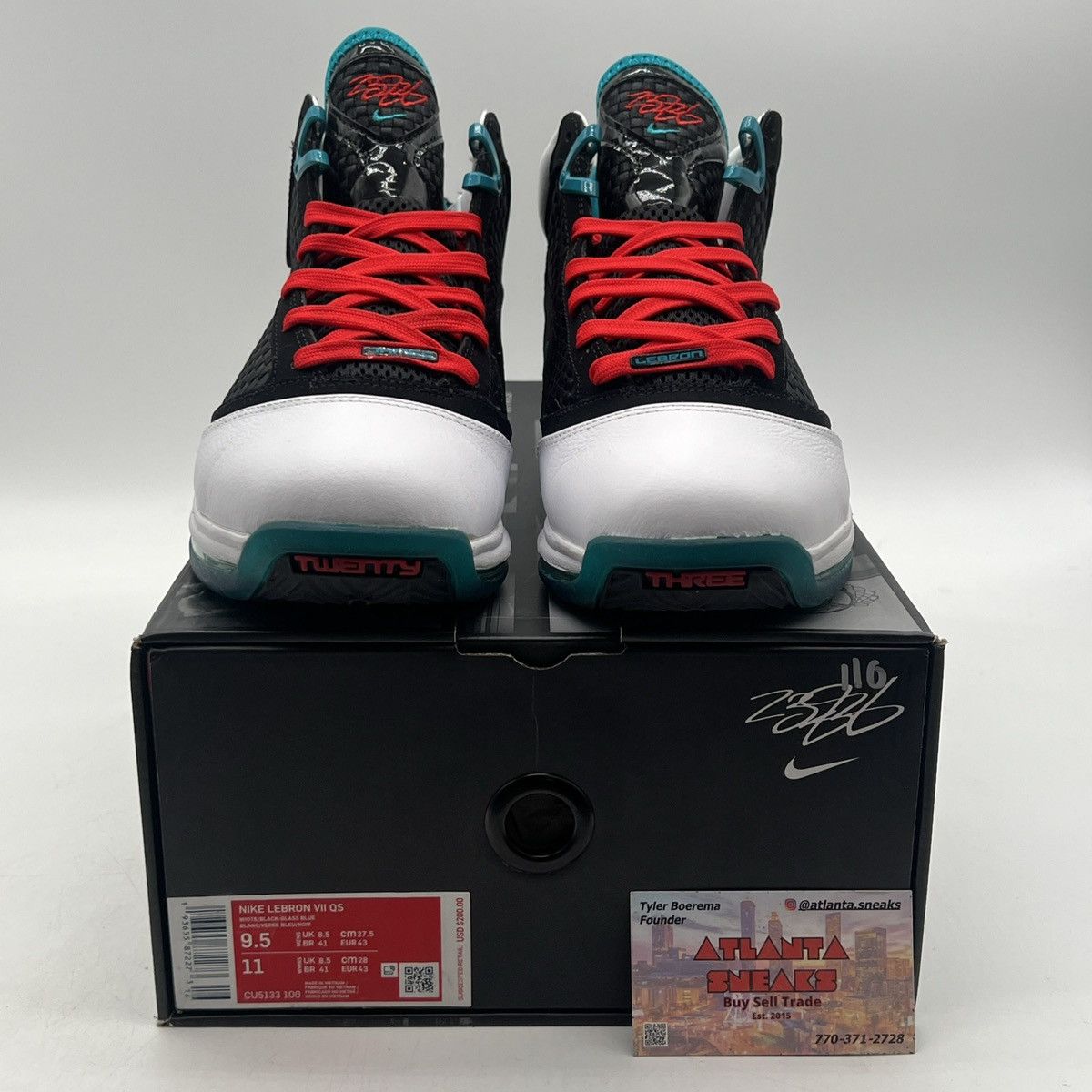 Jordan Brand Air max lebron 7 red carpet Size US 9.5 / EU 42-43 - 2 Thumbnail