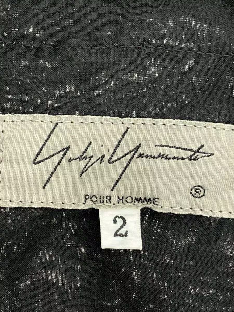 Yohji Yamamoto yohji yamamoto POUR HOMME Left and right chest open shirt Size US M / EU 48-50 / 2 - 3 Thumbnail