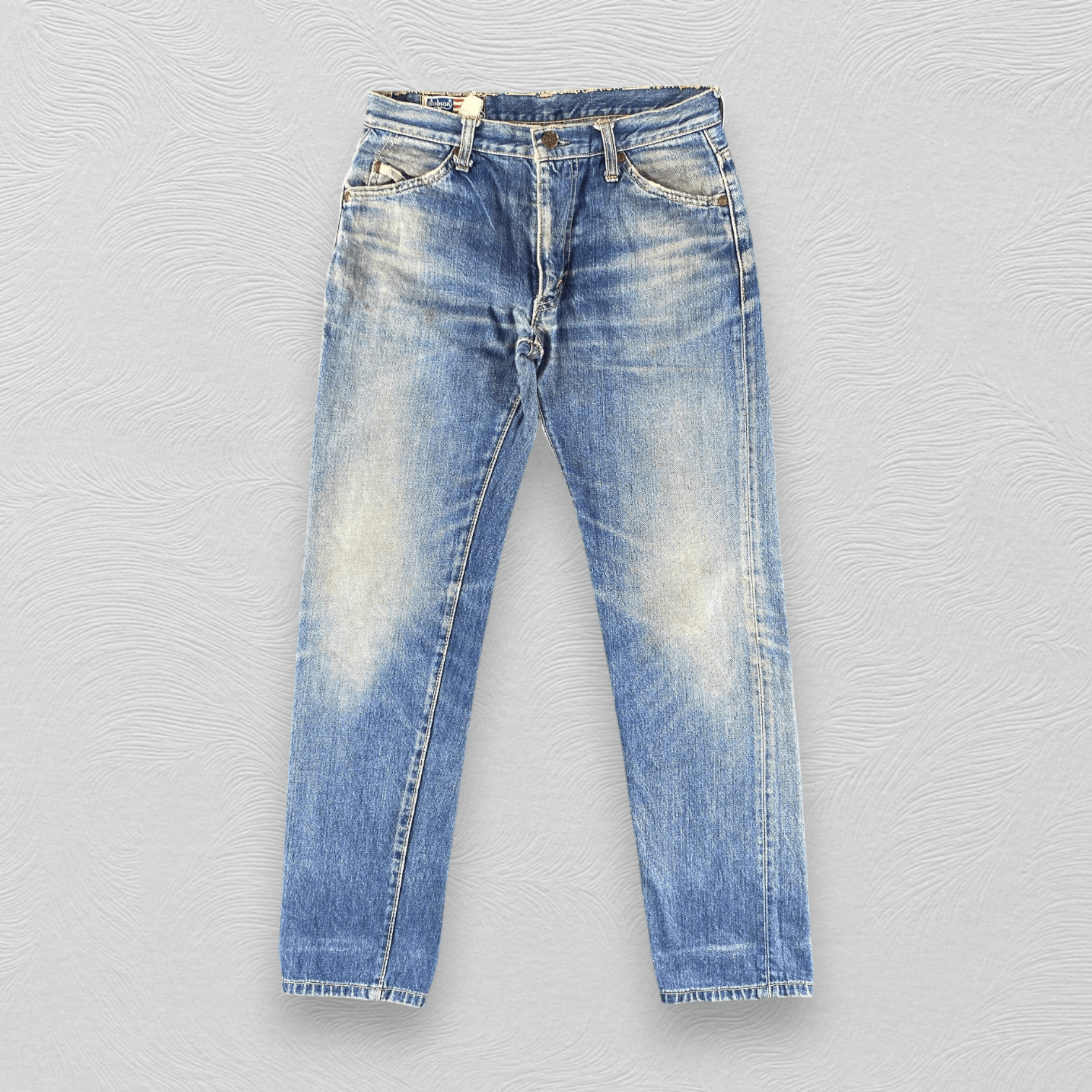 Japanese Brand Vintage Bobson Jeans Stone Wash Denim KJ3437 Size US 31 - 1 Thumbnail