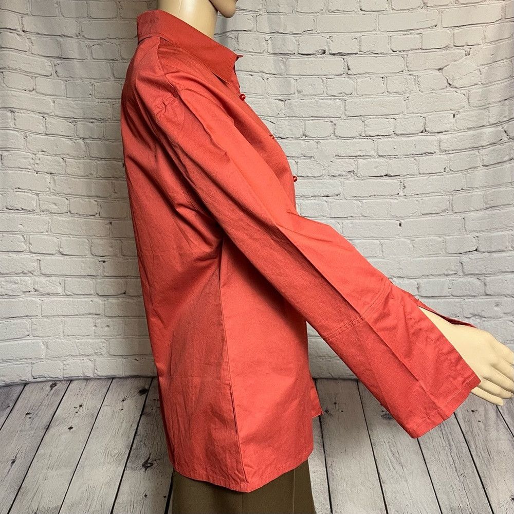 Other NWT New VHNY Red Cotton Button Down Shirt Size M Size M / US 6-8 / IT 42-44 - 4 Thumbnail