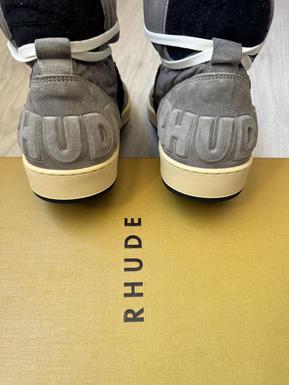 Rhude Rhude Rhecess High Top Size US 7 / EU 40 - 4 Thumbnail