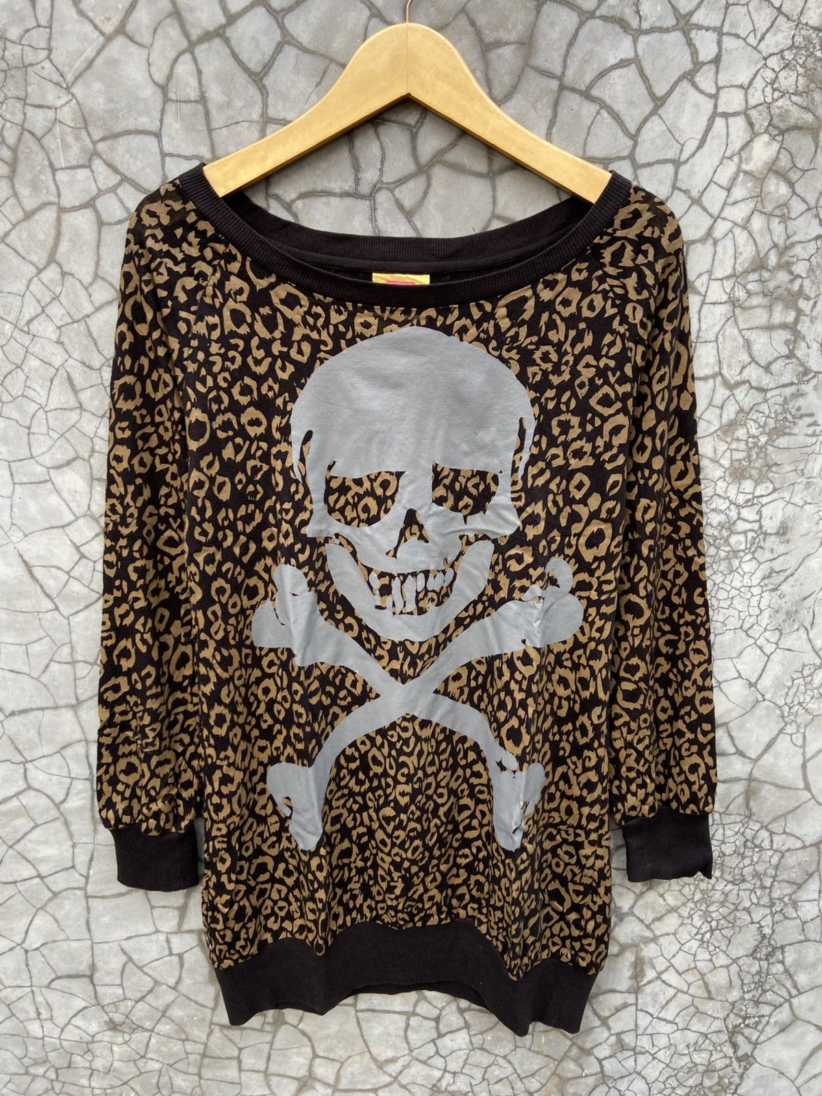 If Six Was Nine × Japanese Brand × Le Grande Bleu (L.G.B.) 2000s Superlovers Vkei Japan Punk Skulls Harajuku Longsleeve Size US M / EU 48-50 / 2 - 2 Thumbnail