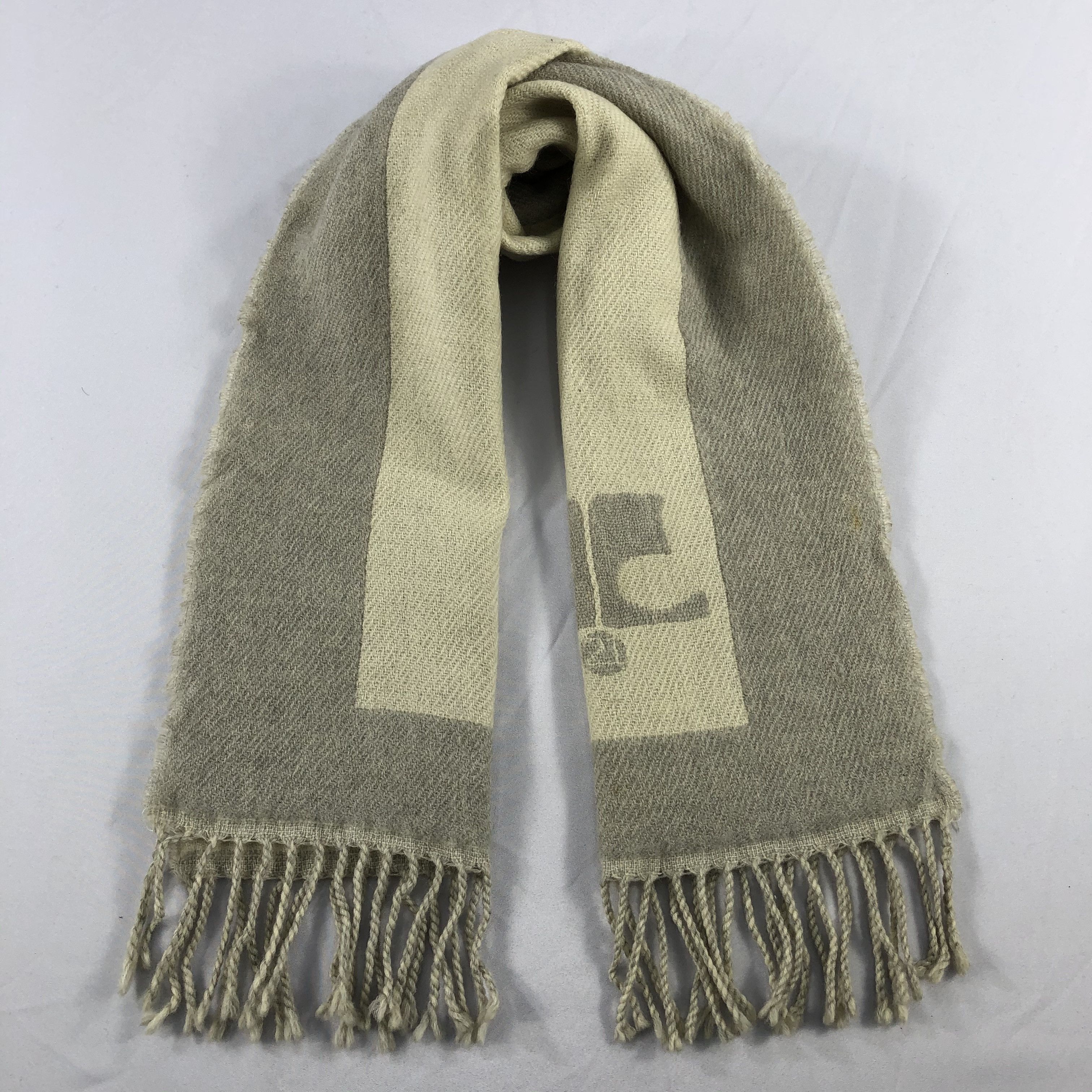 Courreges Vintage Courreges Homme Scarf - WW3278 Size ONE SIZE - 1 Thumbnail
