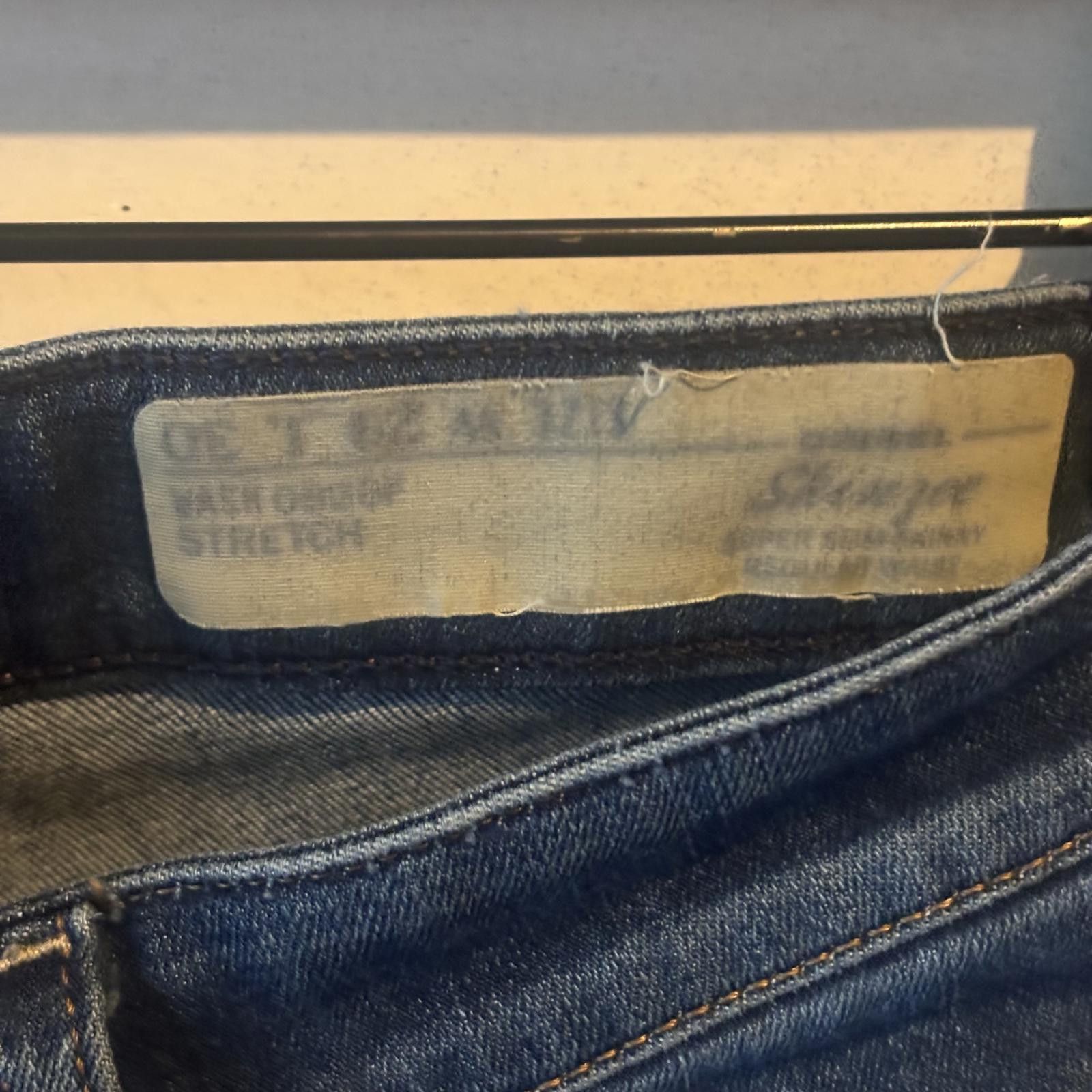 Diesel Diesel Dark Blue Slim Fit Jeans Size 29" - 9 Thumbnail