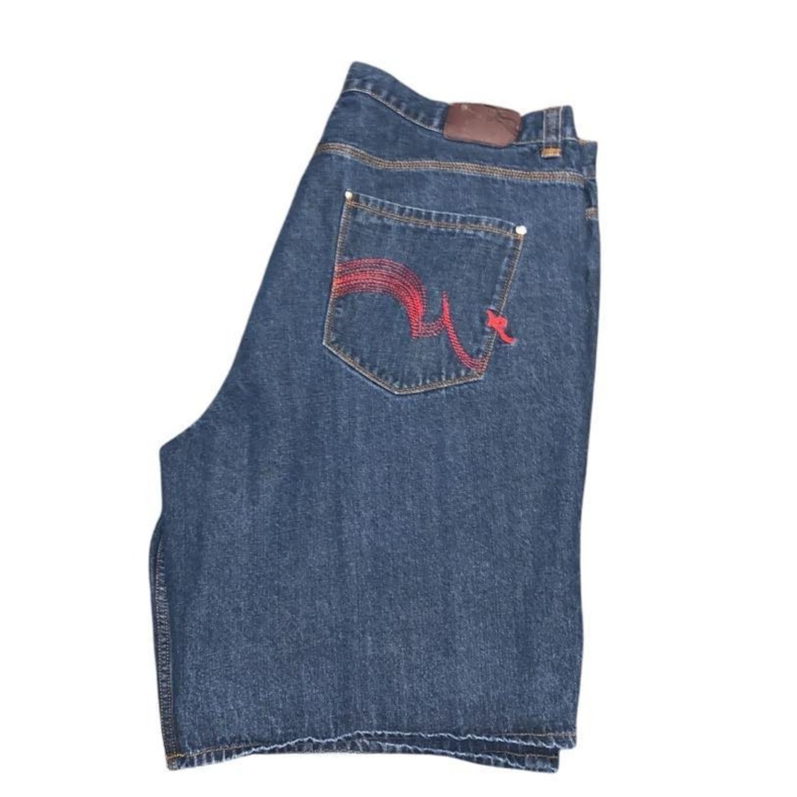 Rocawear Vintage Roca wear Baggy Denim Jean Shorts Y2K Size 52 Size US 44 / EU 60 - 2 Thumbnail