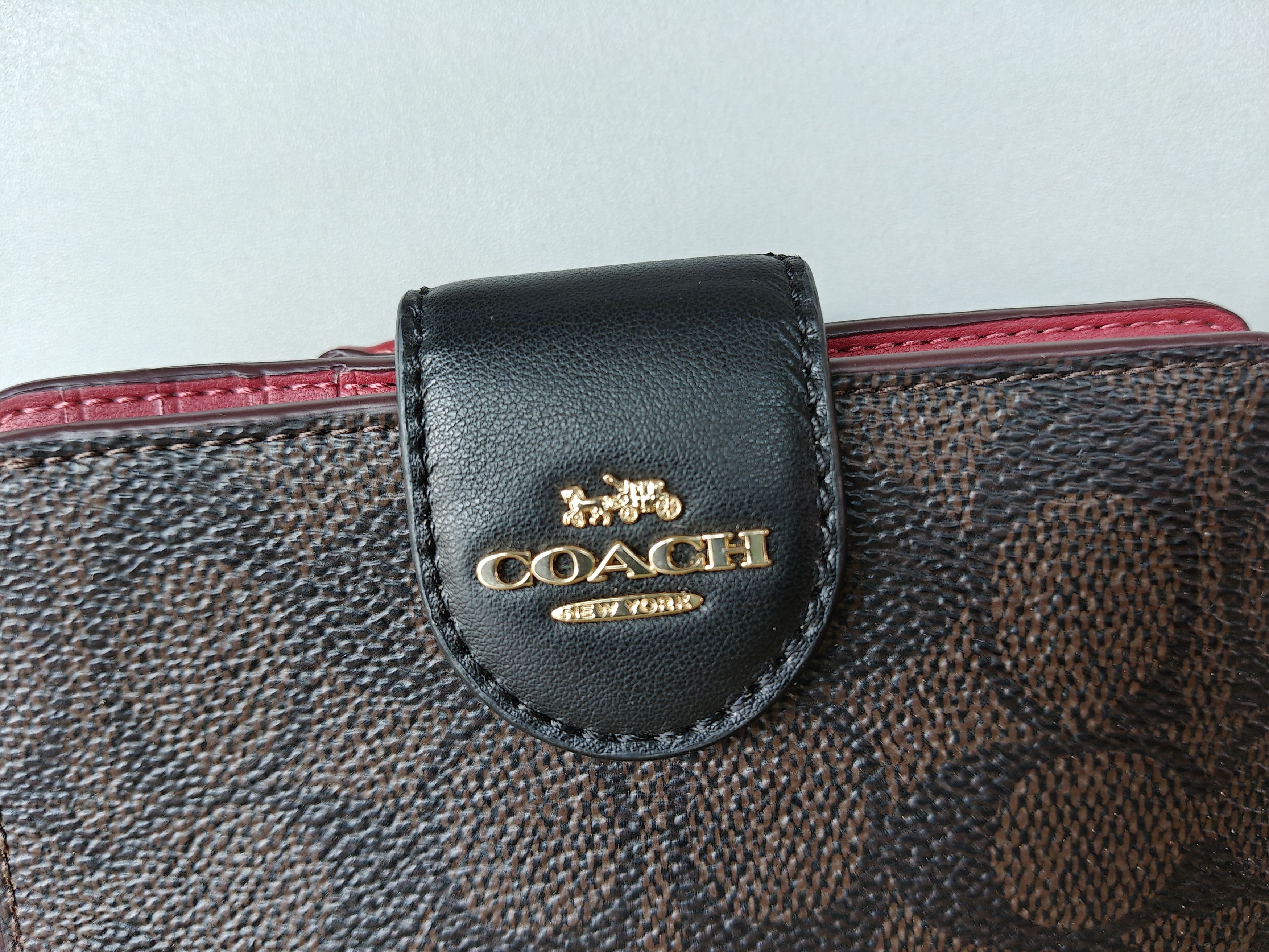 Coach Coach Medium Corner Zip Wallet Free Shipping T/1002 Size ONE SIZE - 3 Thumbnail