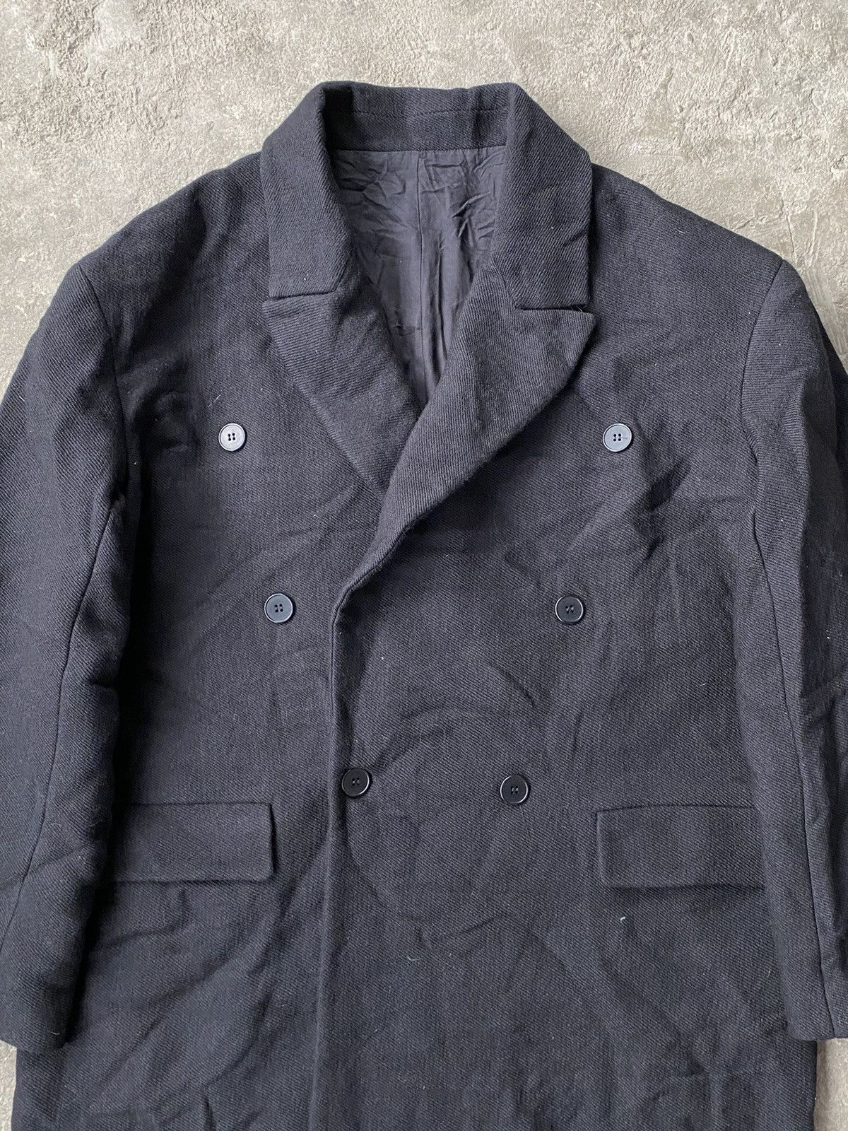 RAEY RAEY Dropped-Shoulder Wool Coat Size US XL / EU 56 / 4 - 3 Thumbnail