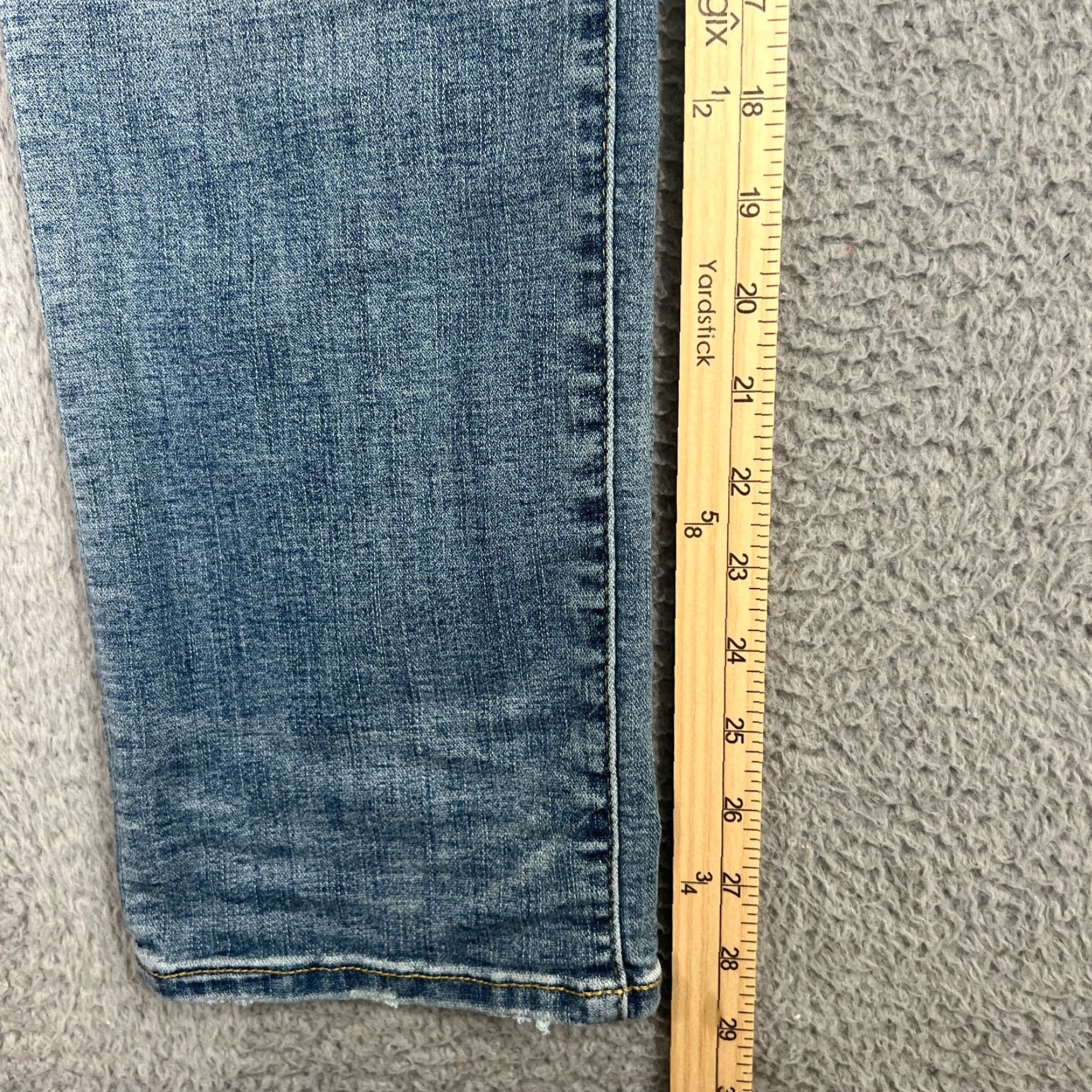 American Eagle Outfitters American Eagle Outfitters Jeans Mens 27x29 Straight Fit Light Wash Blue Denim Size US 27 - 3 Thumbnail
