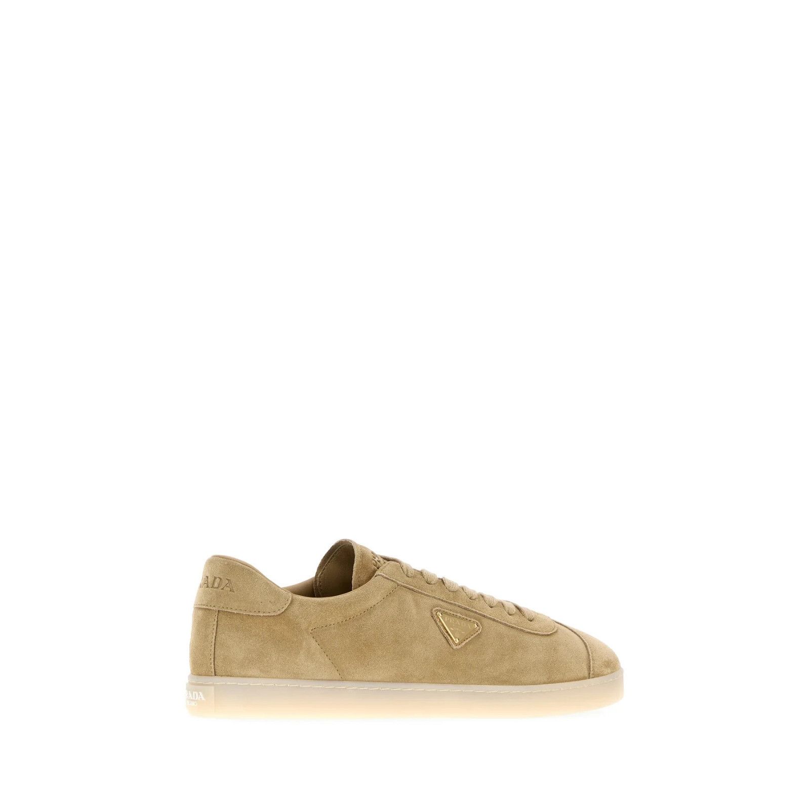Prada PRADA Beige Suede Sneakers New And Authentic (Men's size:9.5 Size US 9.5 / EU 42-43 - 3 Thumbnail