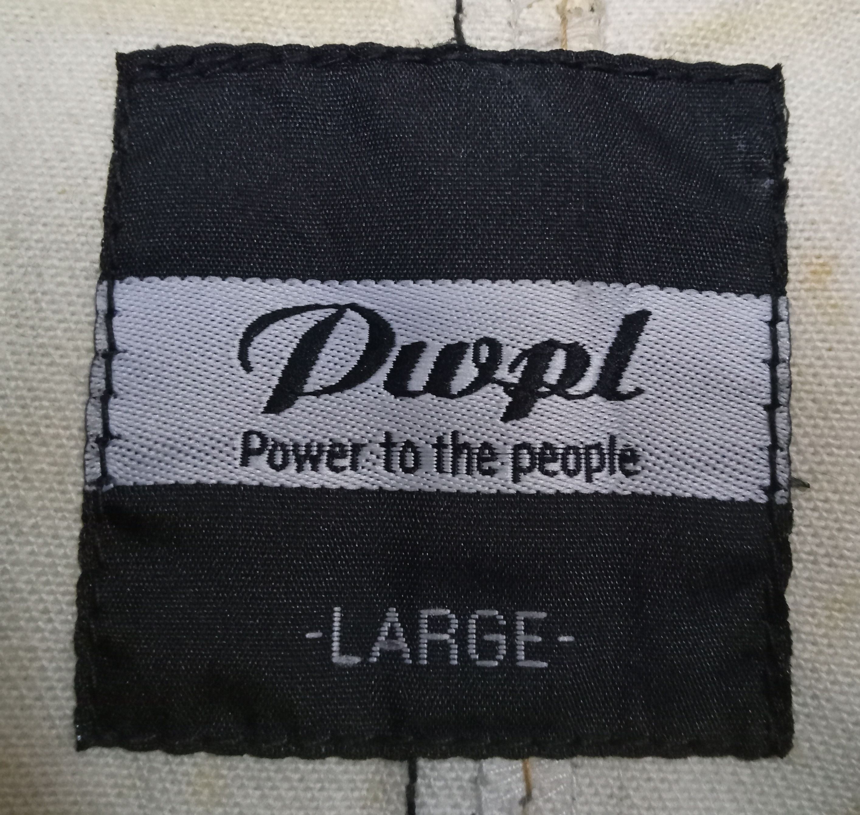 Japanese Brand Power To The People PWPL Denim Jacket Size US L / EU 52-54 / 3 - 5 Thumbnail