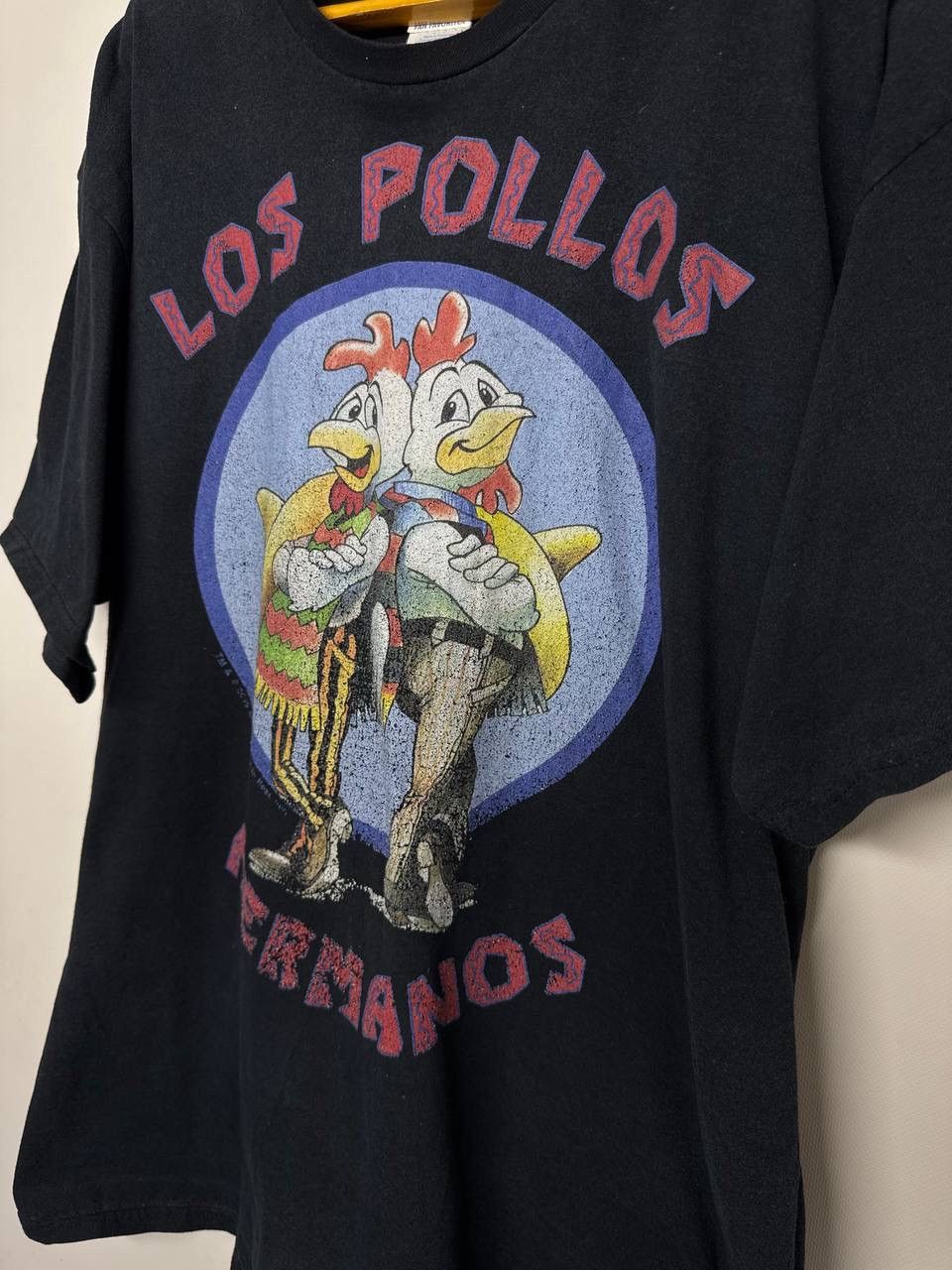 Port & Company Vintage Y2k Los Pollos Hermanos Breaking Bad T-Shirt Size US XXL / EU 58 / 5 - 5 Thumbnail