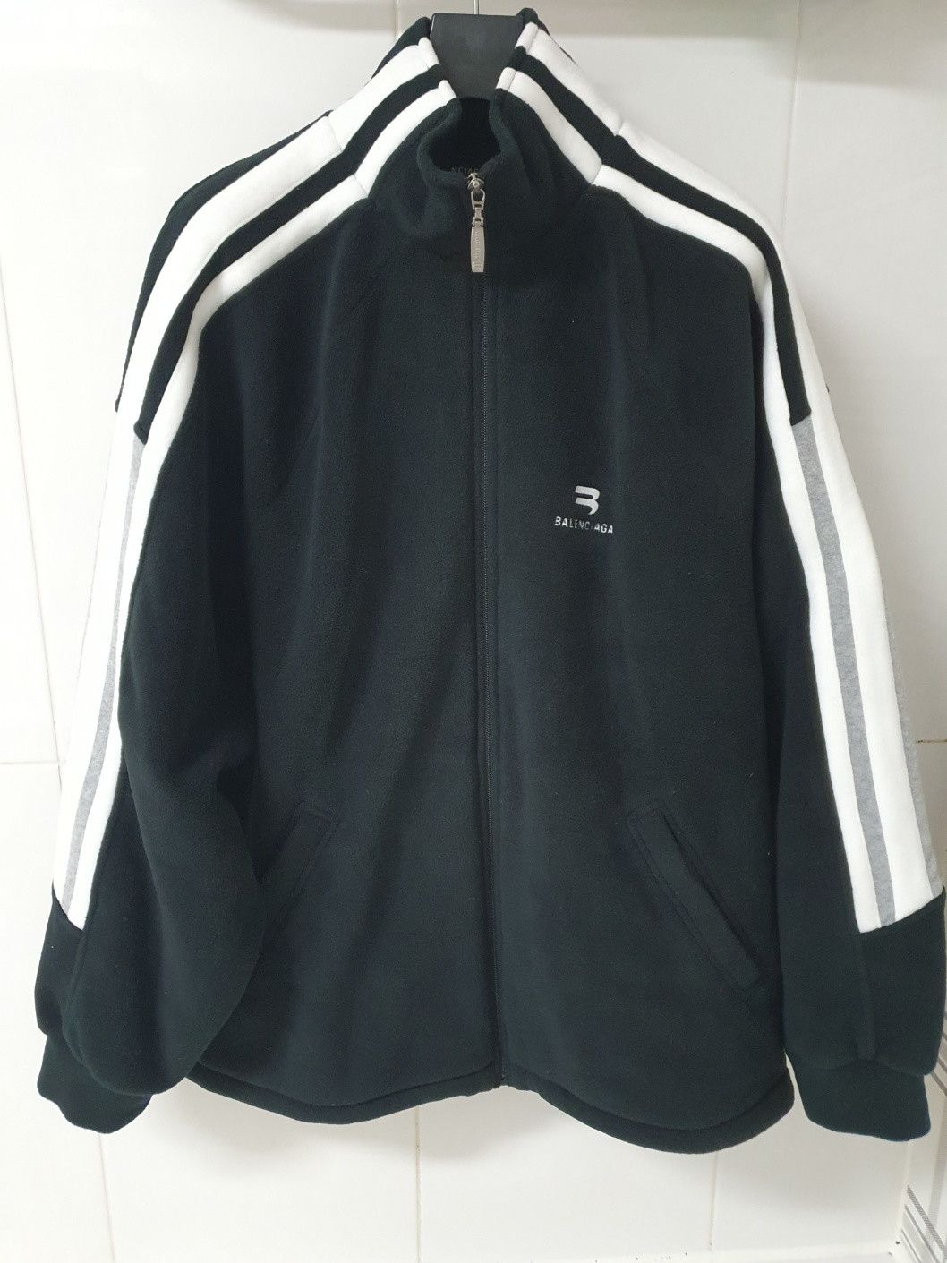 Balenciaga Balenciaga Sporty B Fleece Jacket Size US S / EU 44-46 / 1 - 8 Thumbnail