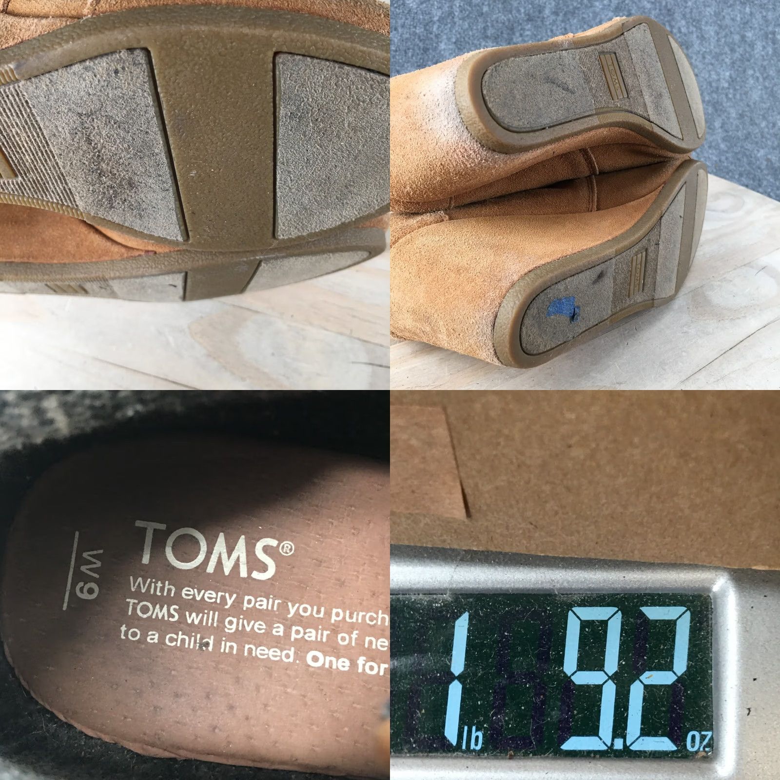 Toms TOMS Boots Womens 9 Two Eye Desert Wedge Ankle Bootie Brown Suede Lace Up Casual Boots Shoe Women 9 Brown Suede Wedge Ankle Bootie TOMS Size US 9 / IT 39 - 9 Thumbnail
