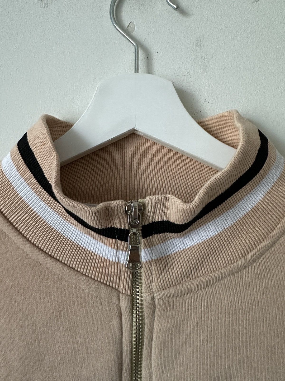 Dirk Bikkembergs Vintage Dirk Bikkembergs Sports Cream / Peach Track Top Size US M / EU 48-50 / 2 - 8 Thumbnail