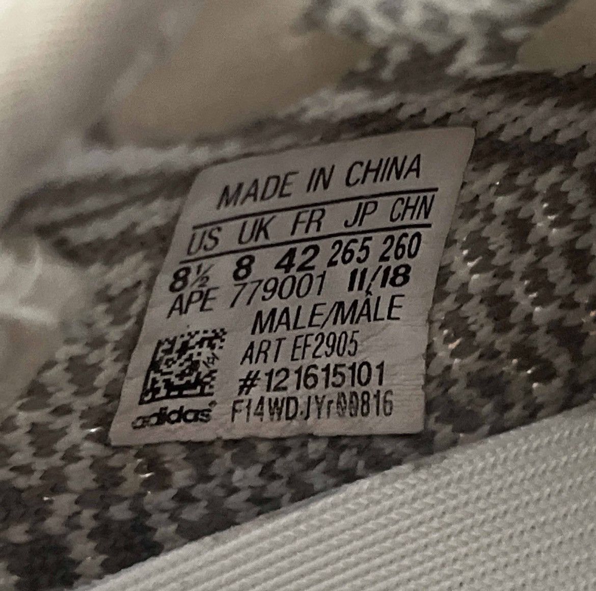 Adidas × Kanye West Yeezy Boost 350 V2 Static Non-Reflective Size 8.5 Size US 8.5 / EU 41-42 - 6 Thumbnail