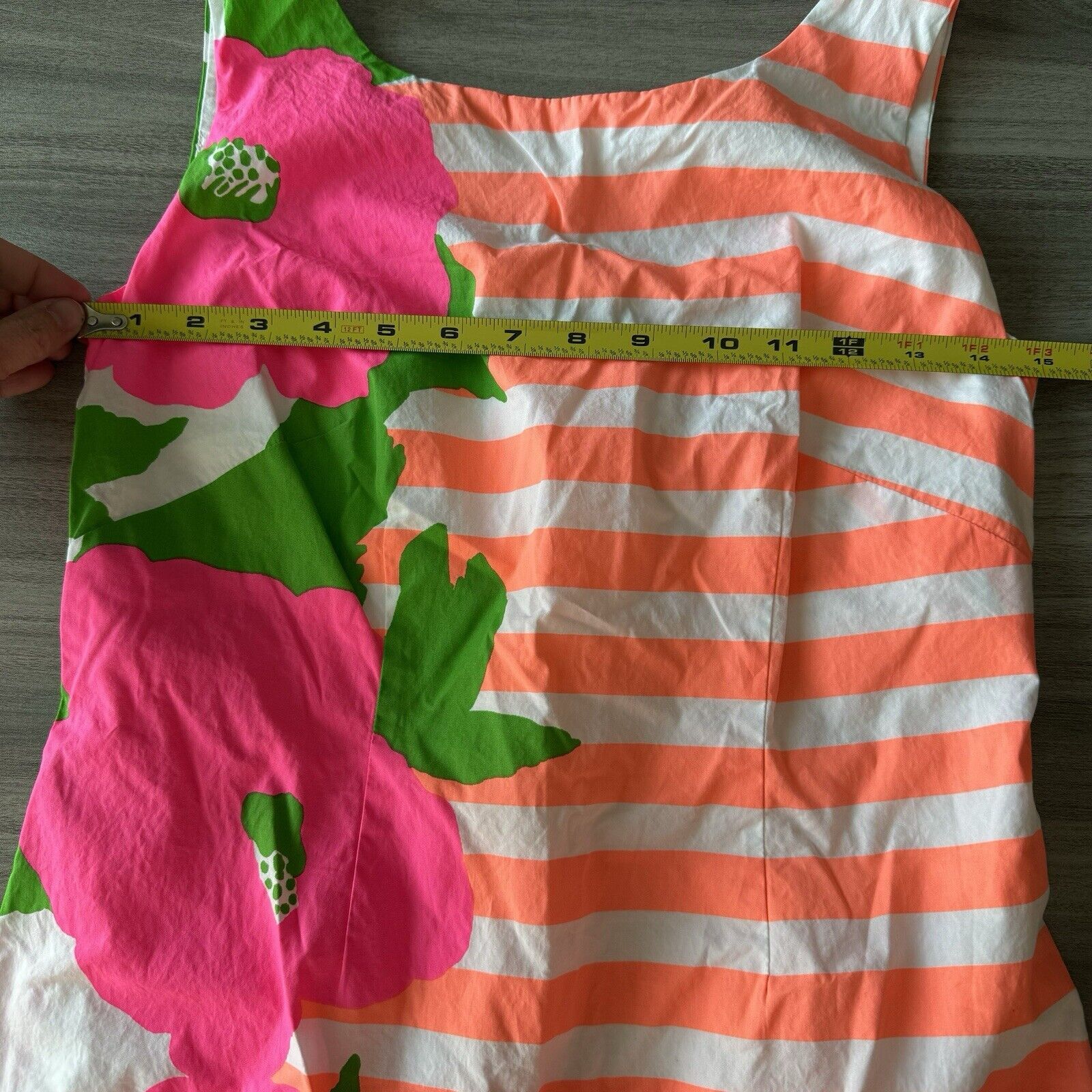 Lilly Pulitzer Lilly Pulitzer Delia Dress Sunrise Wild Flowers Sz 0 Cotton Size XS / US 0-2 / IT 36-38 - 11 Thumbnail